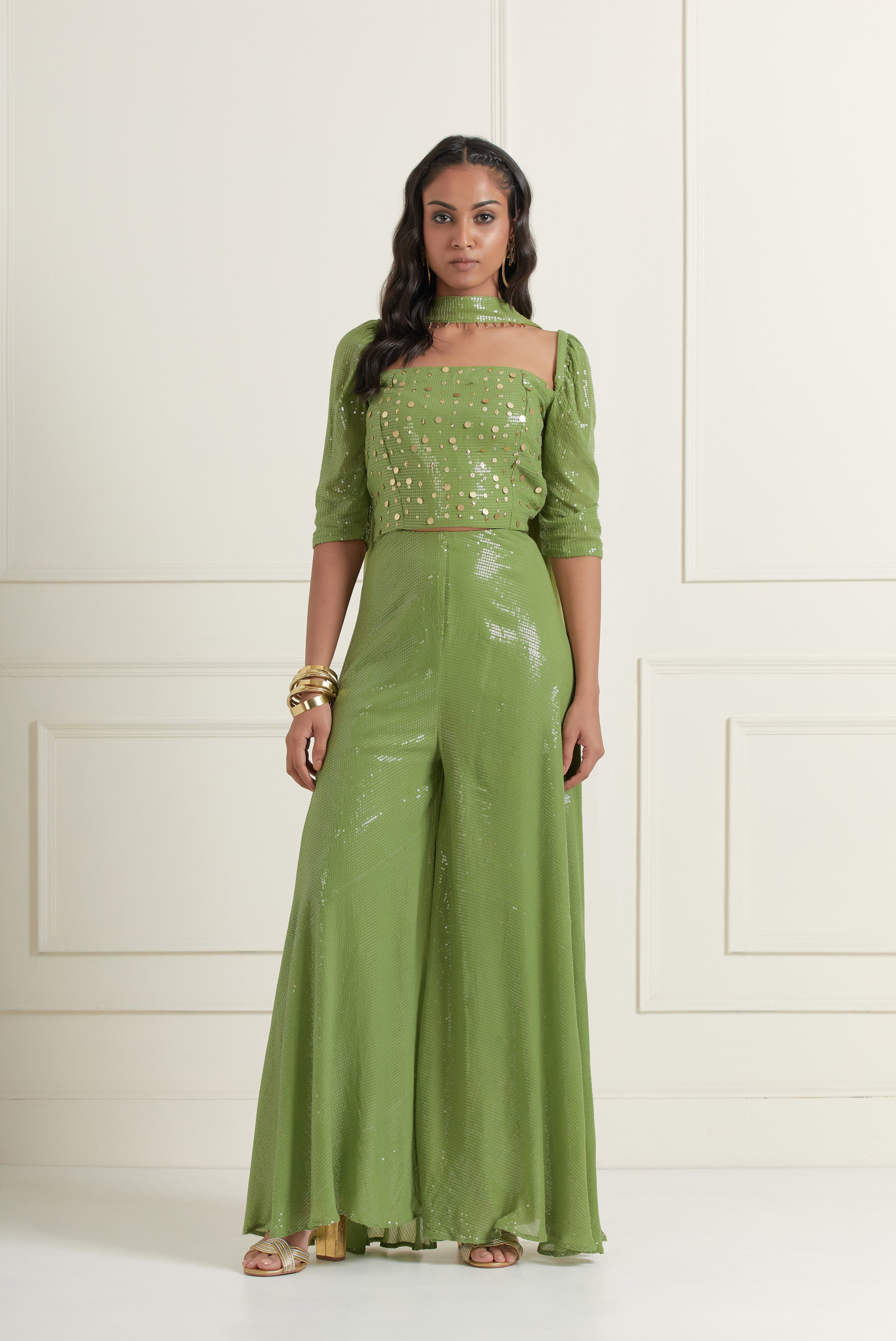 Layla Flared Pants And Top Set