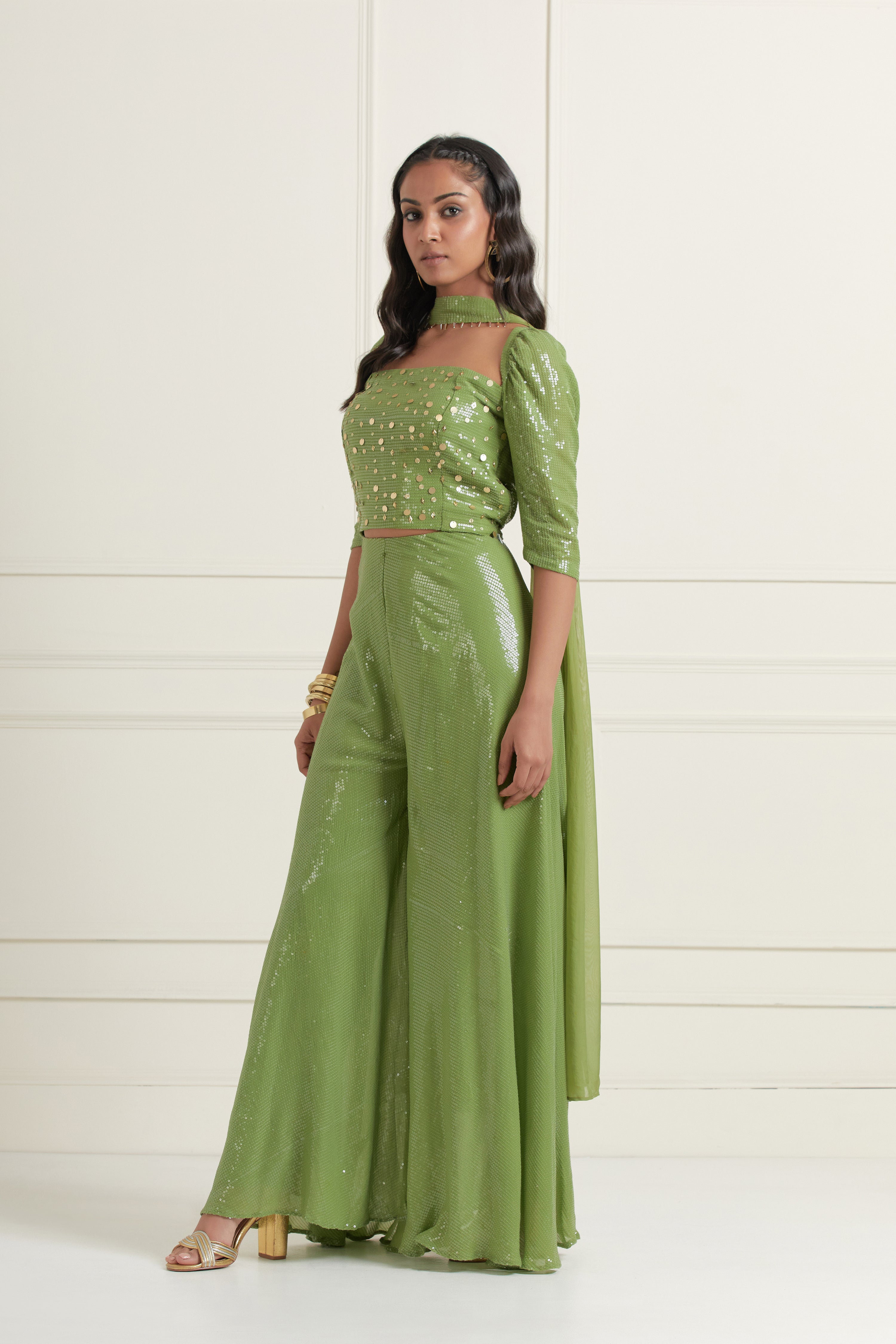 Layla Flared Pants And Top Set