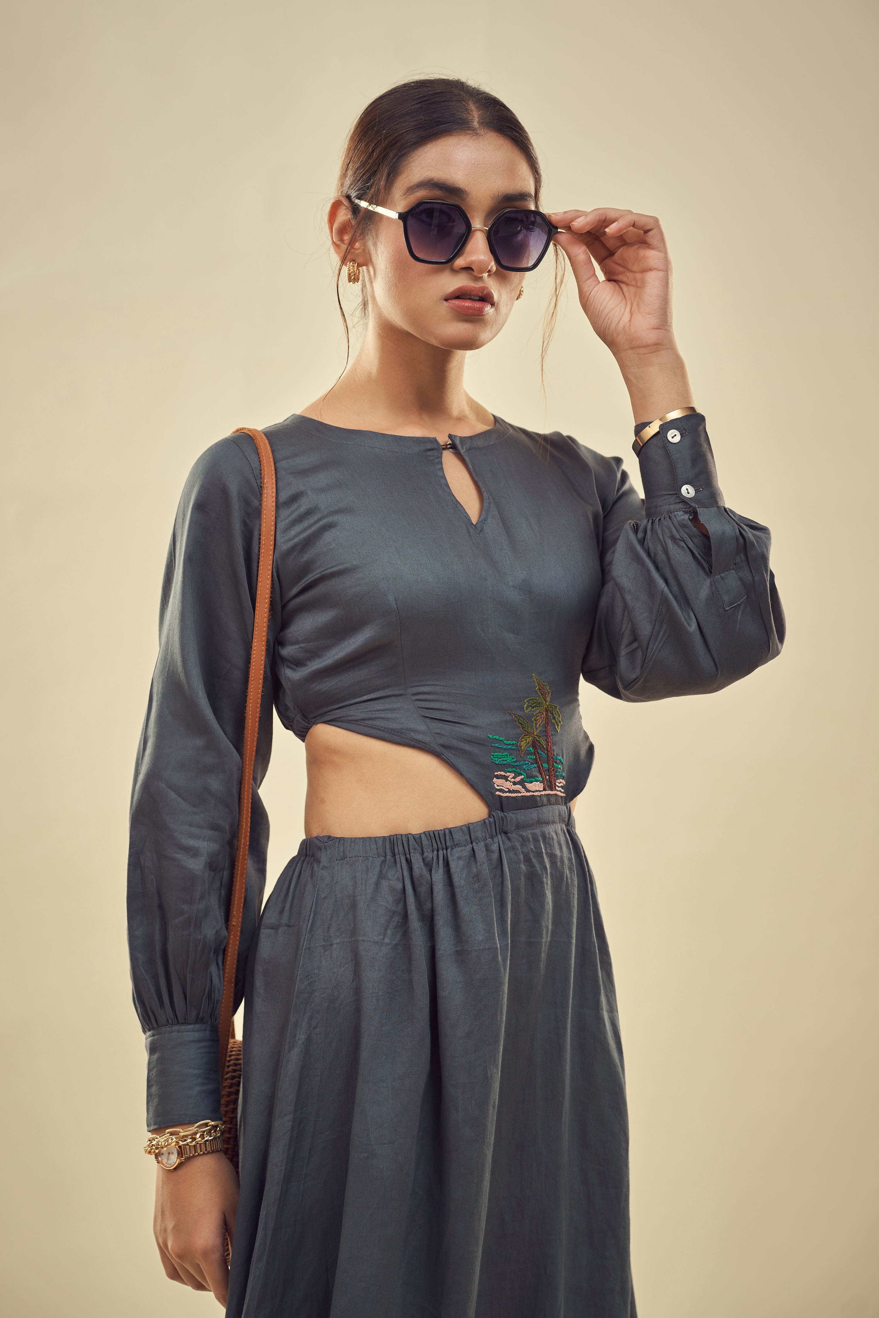 Summer Paradise Cut Out Maxi Dress