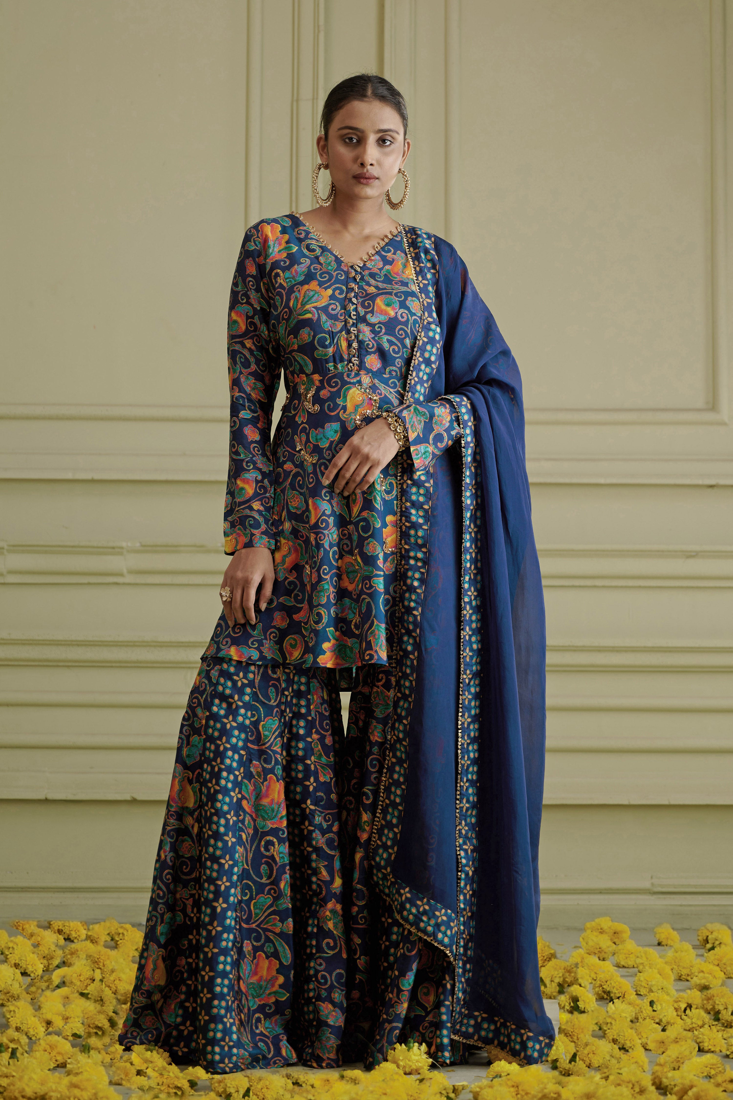 Maaya Kalidar Sharara Set