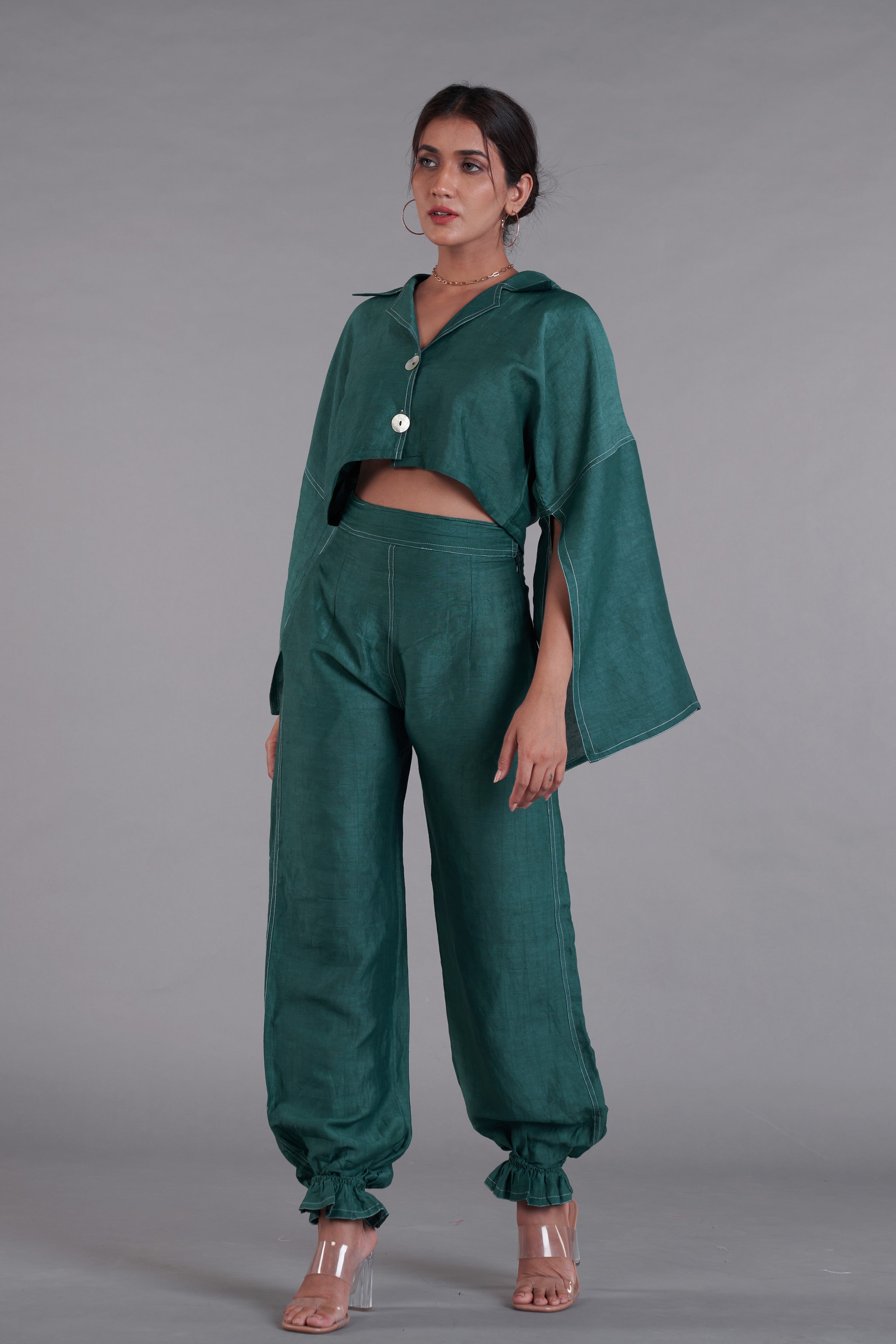 Asal Midnight Green Co-ord Set