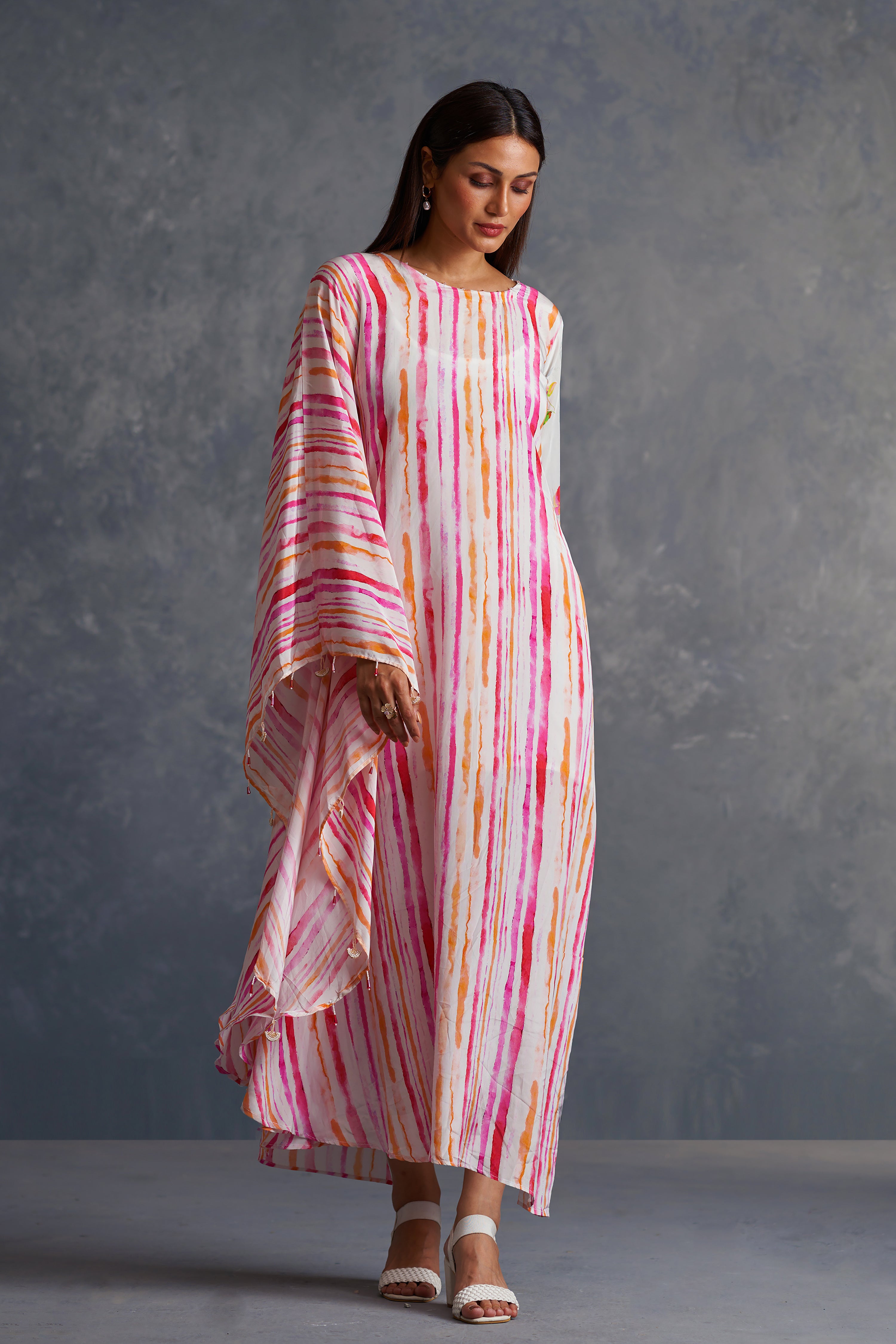Blossomm Asymmetrical Kaftan Dress
