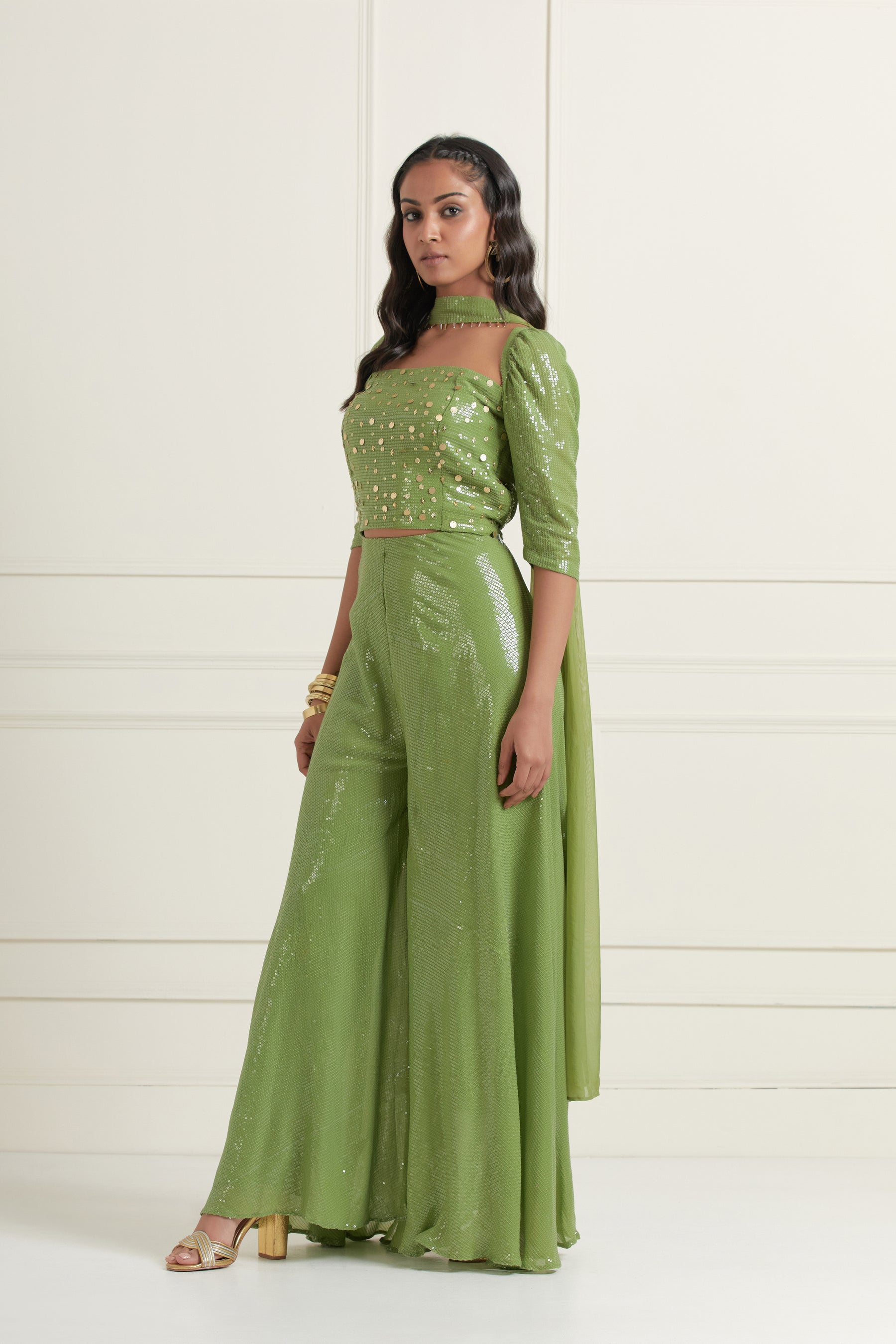 Layla Flared Pants And Top Set