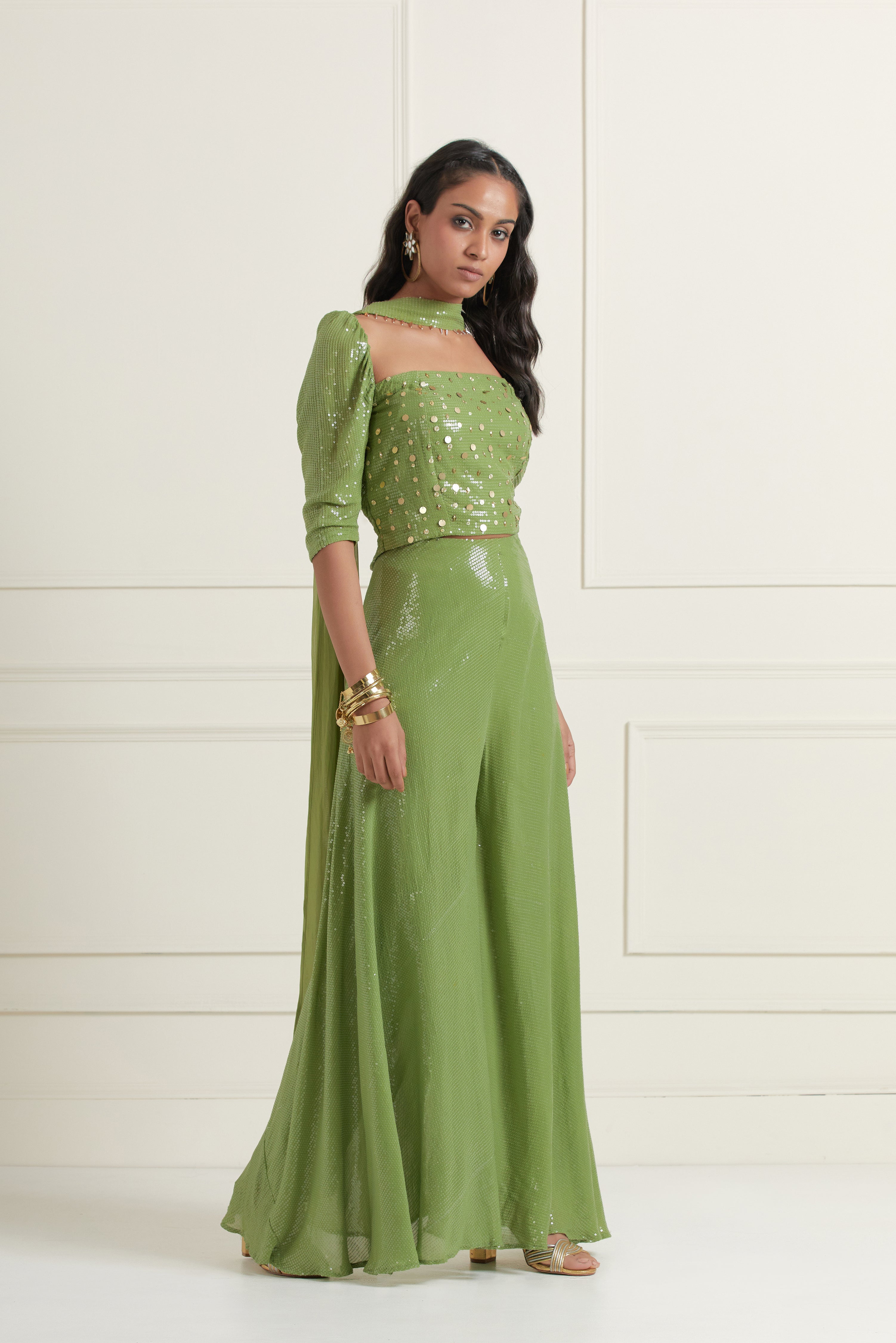 Layla Flared Pants And Top Set