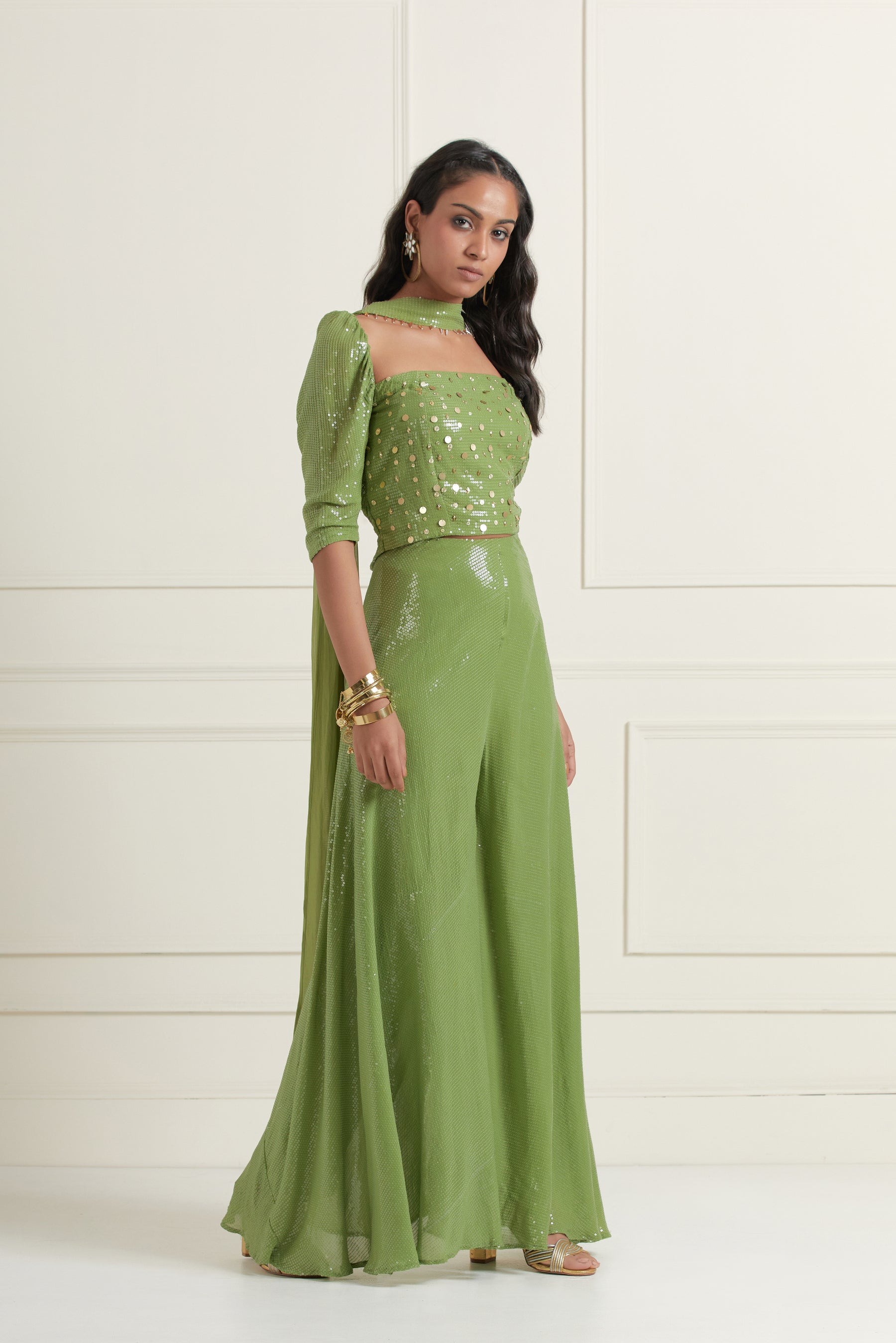 Layla Flared Pants And Top Set