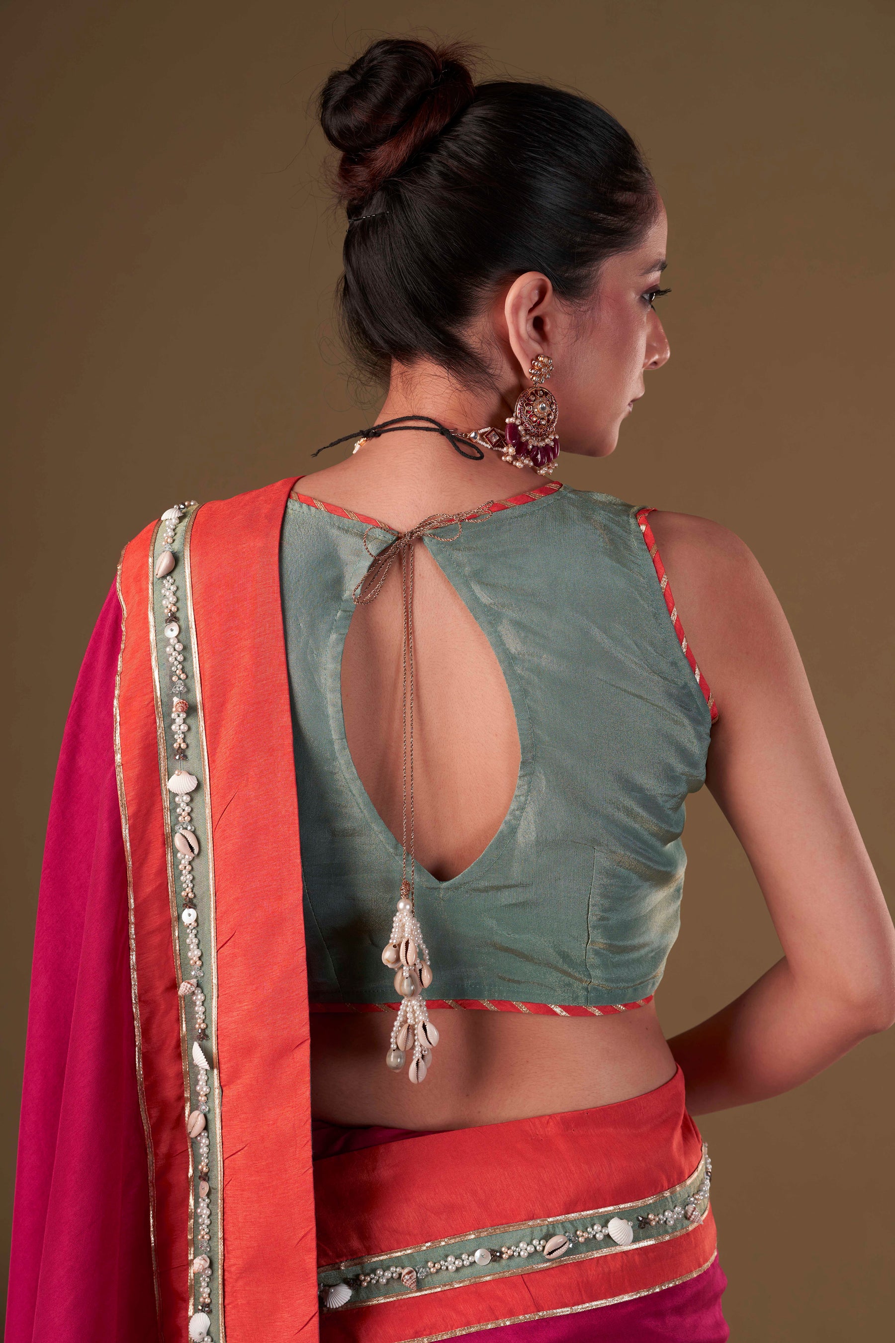Tisya Fuchsia Pink Dolla Silk Saree