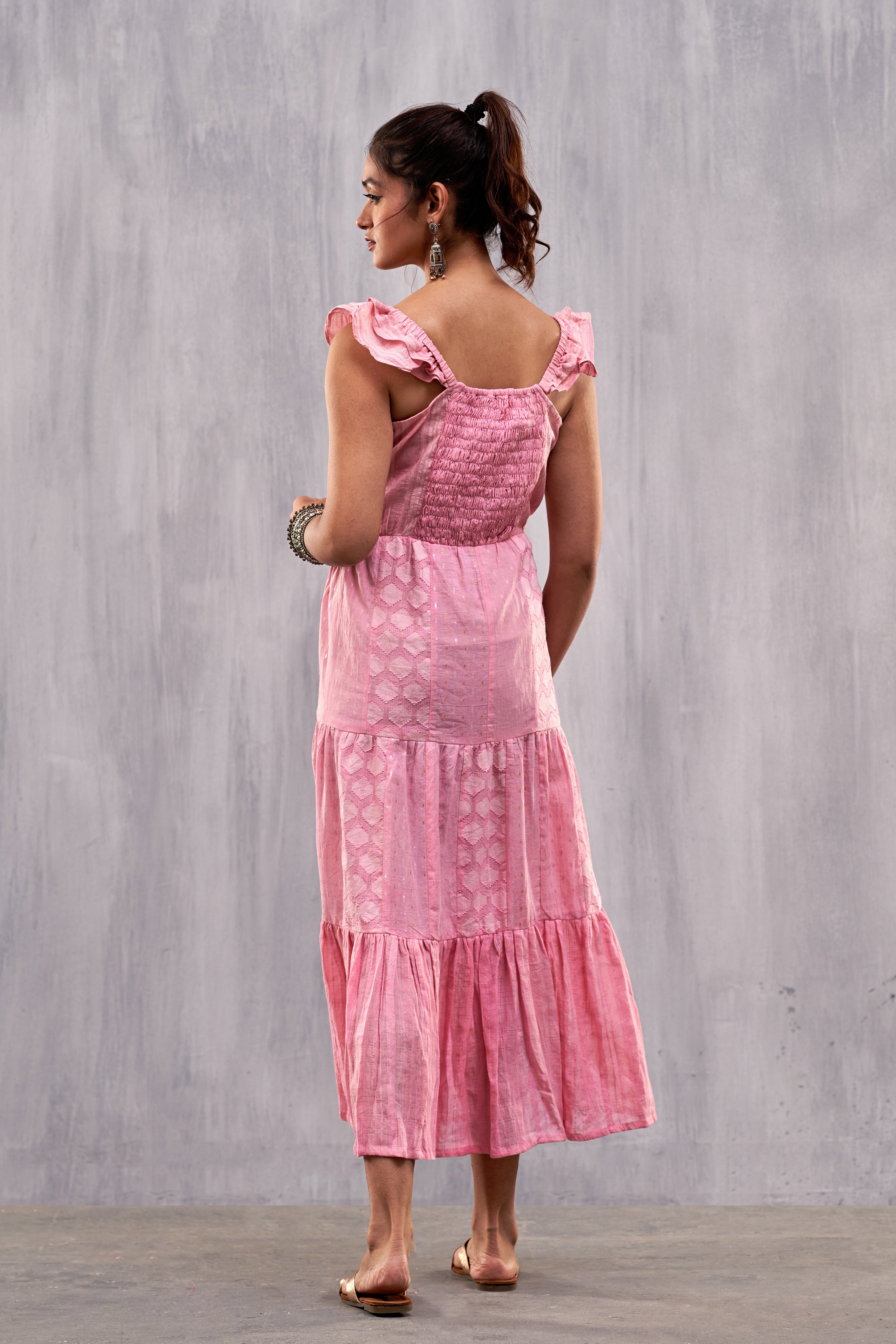 Ulfat Taffy Pink Maxi Dress