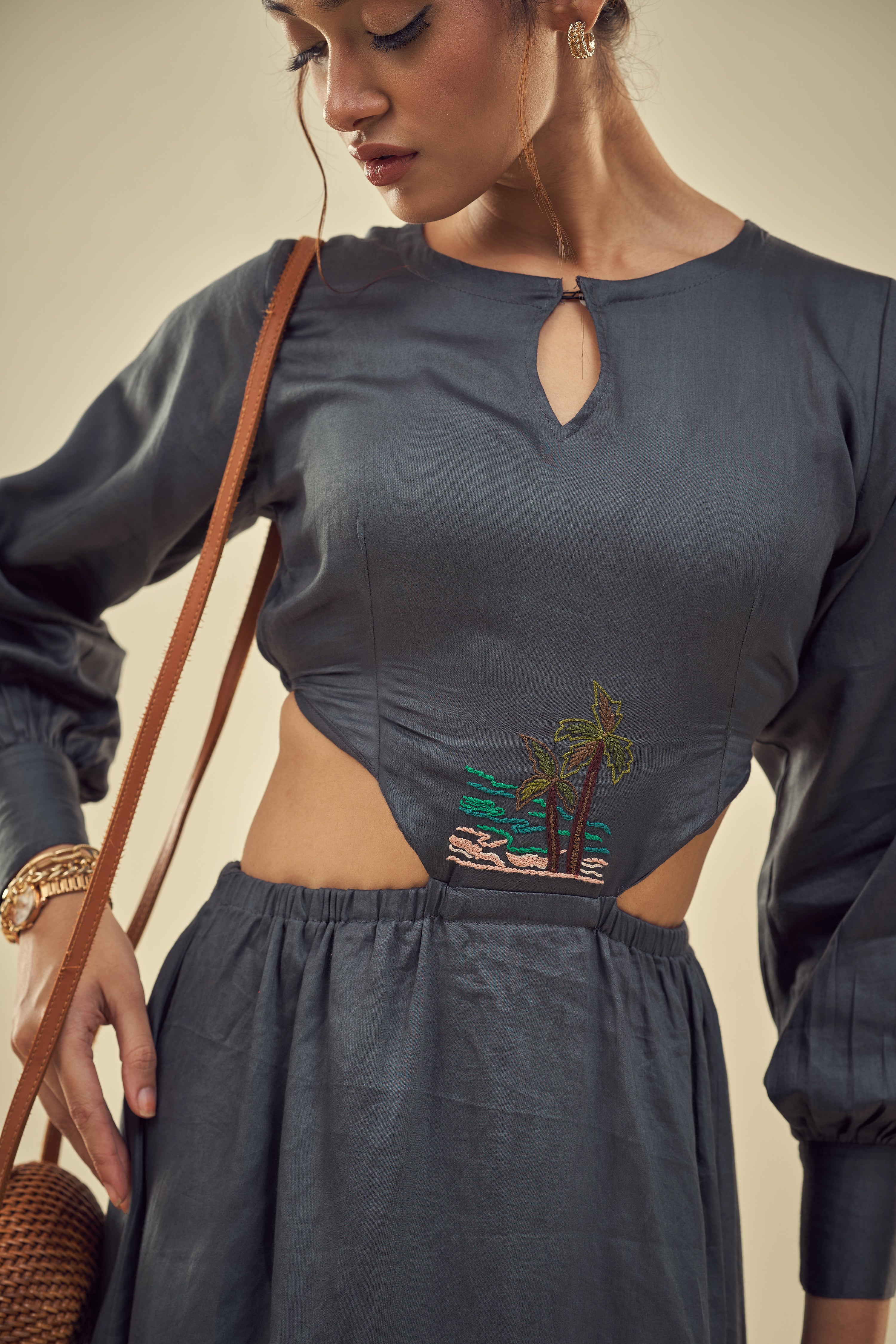 Summer Paradise Cut Out Maxi Dress