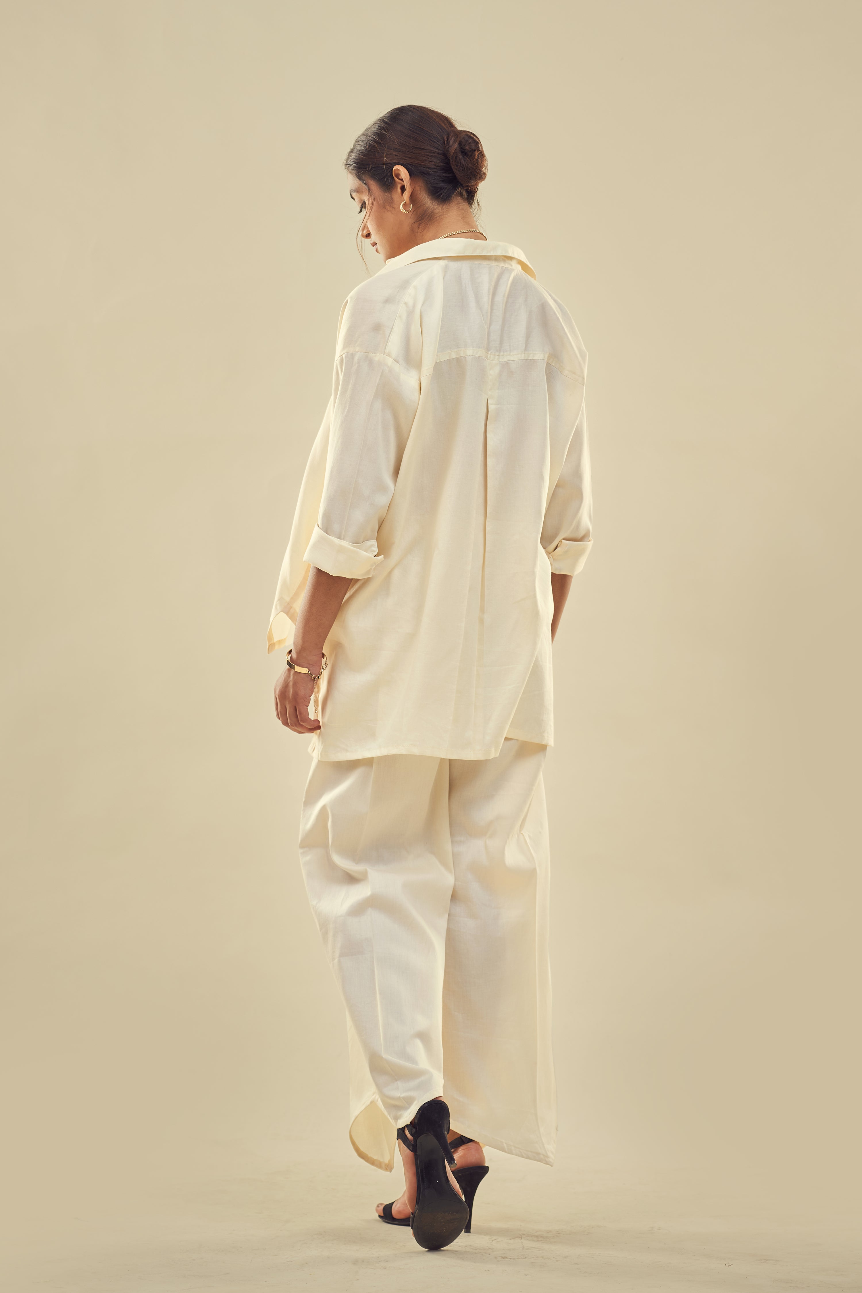 Summer Paradise Off-white Co-ord Set