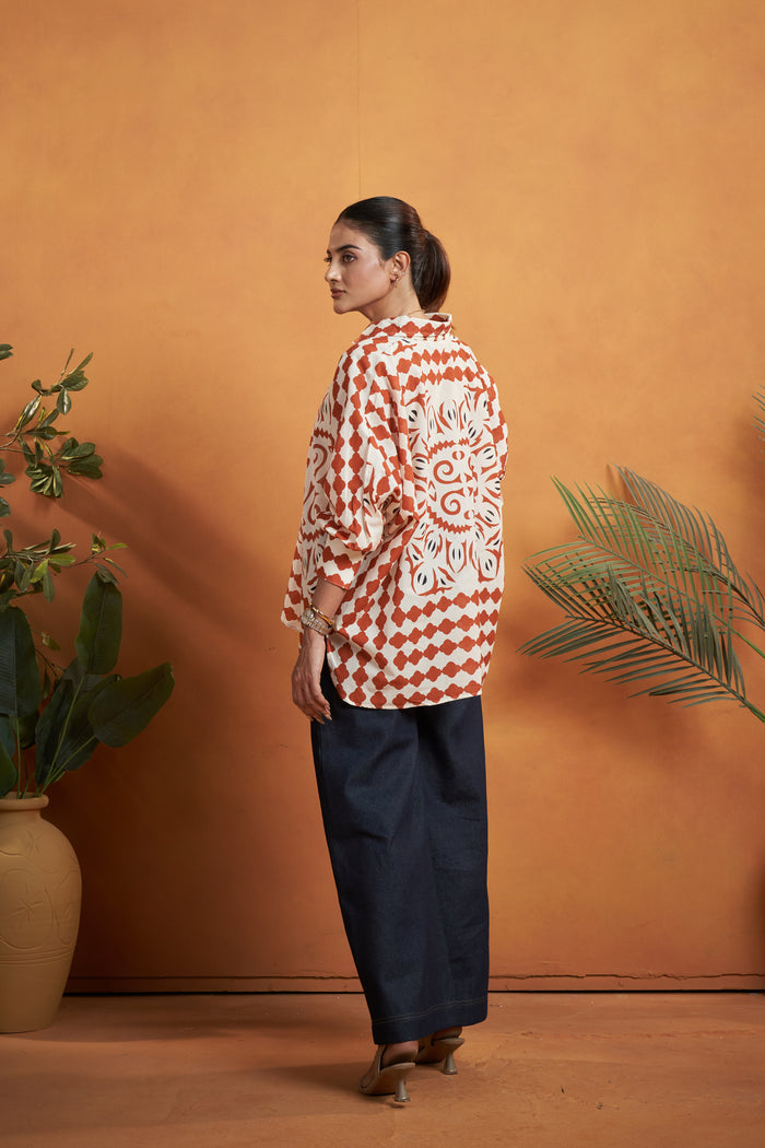 Off white printed shirt