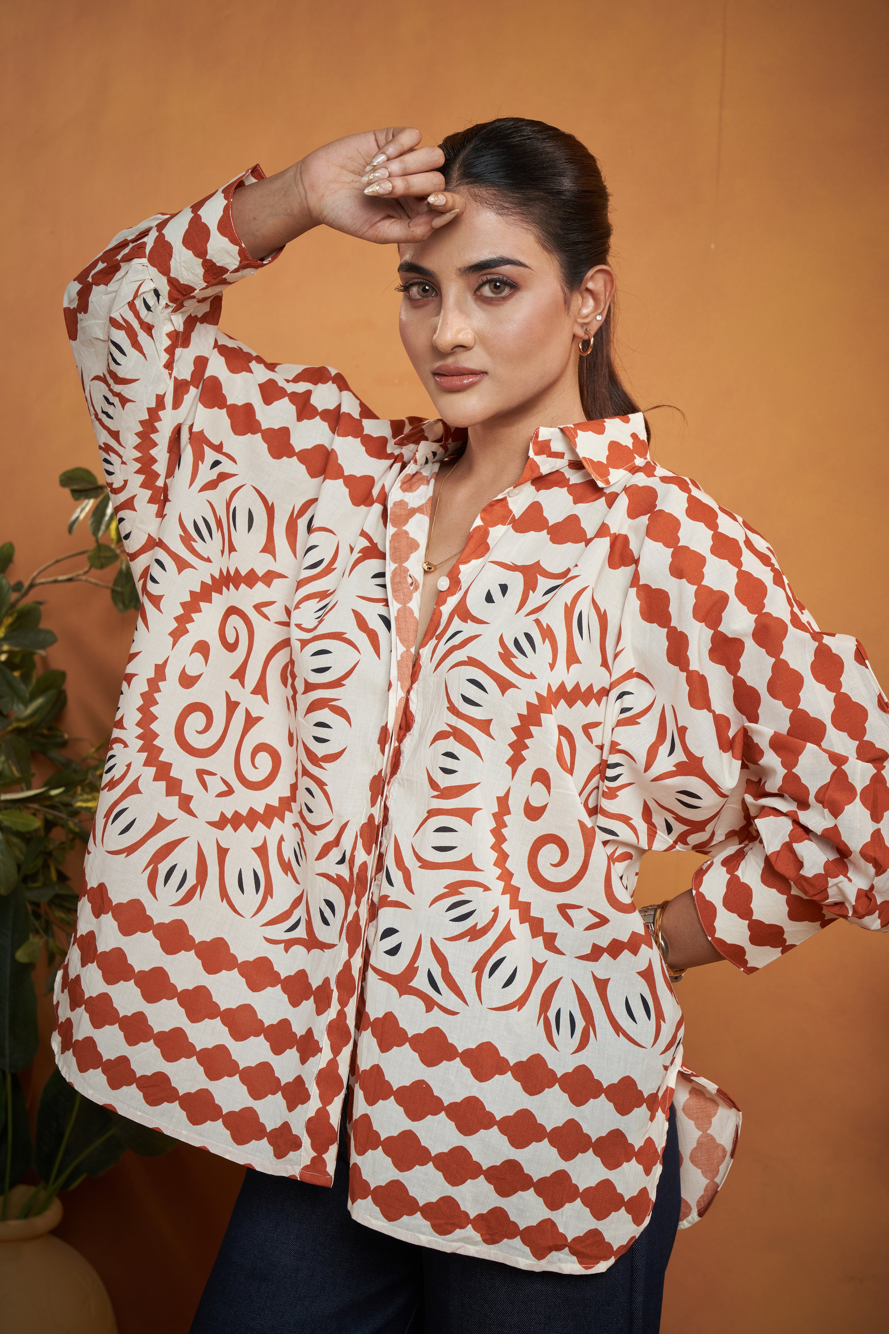 Off white printed shirt