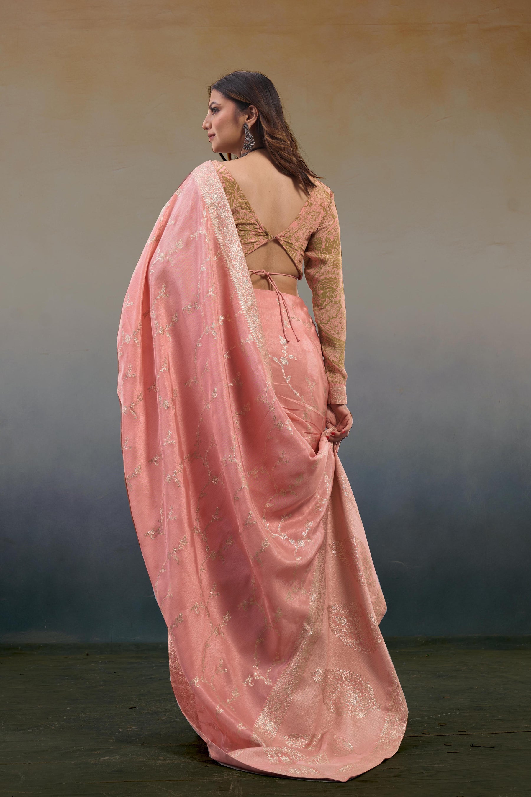 Noor Jacquard Saree