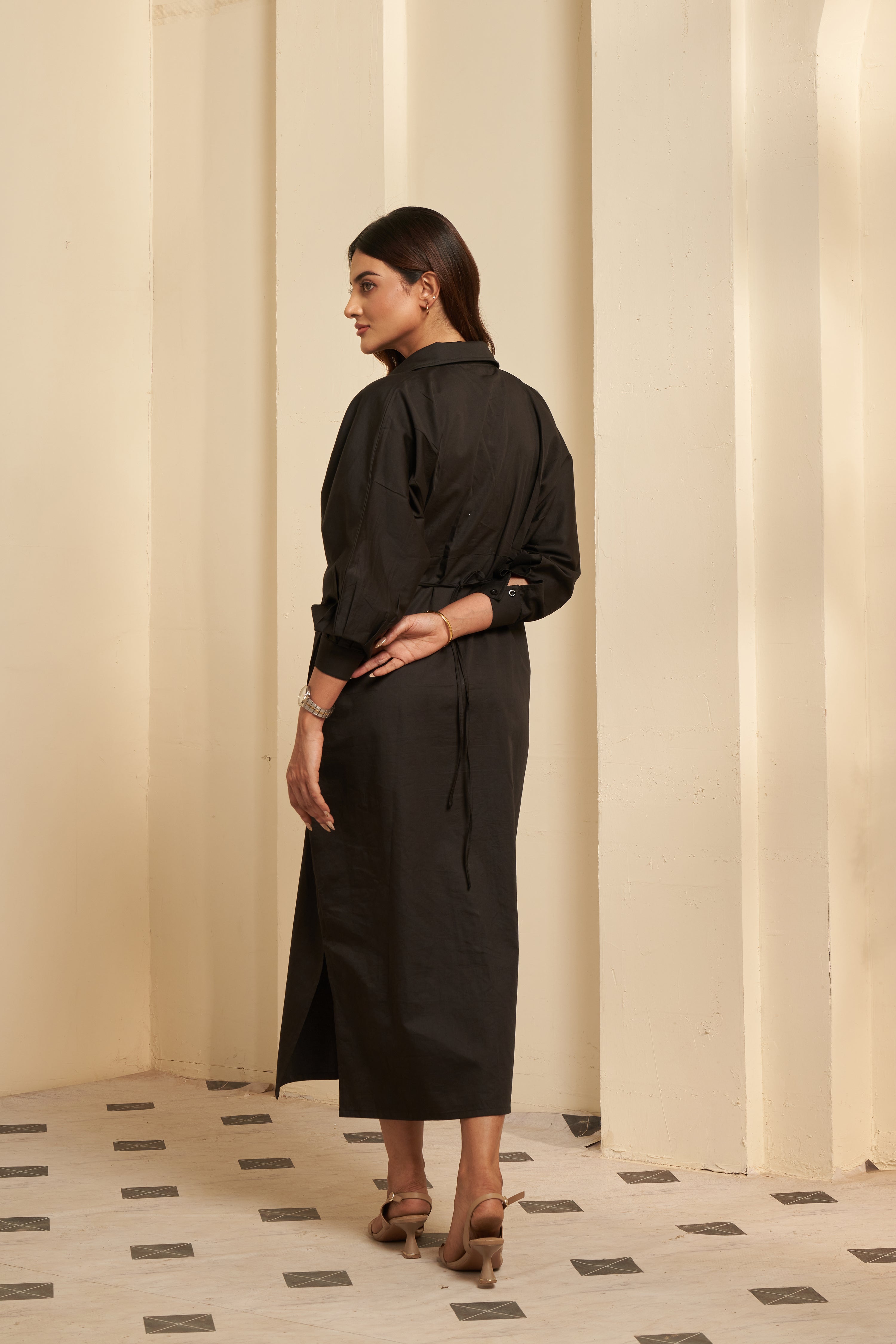 Black Shirt Dress