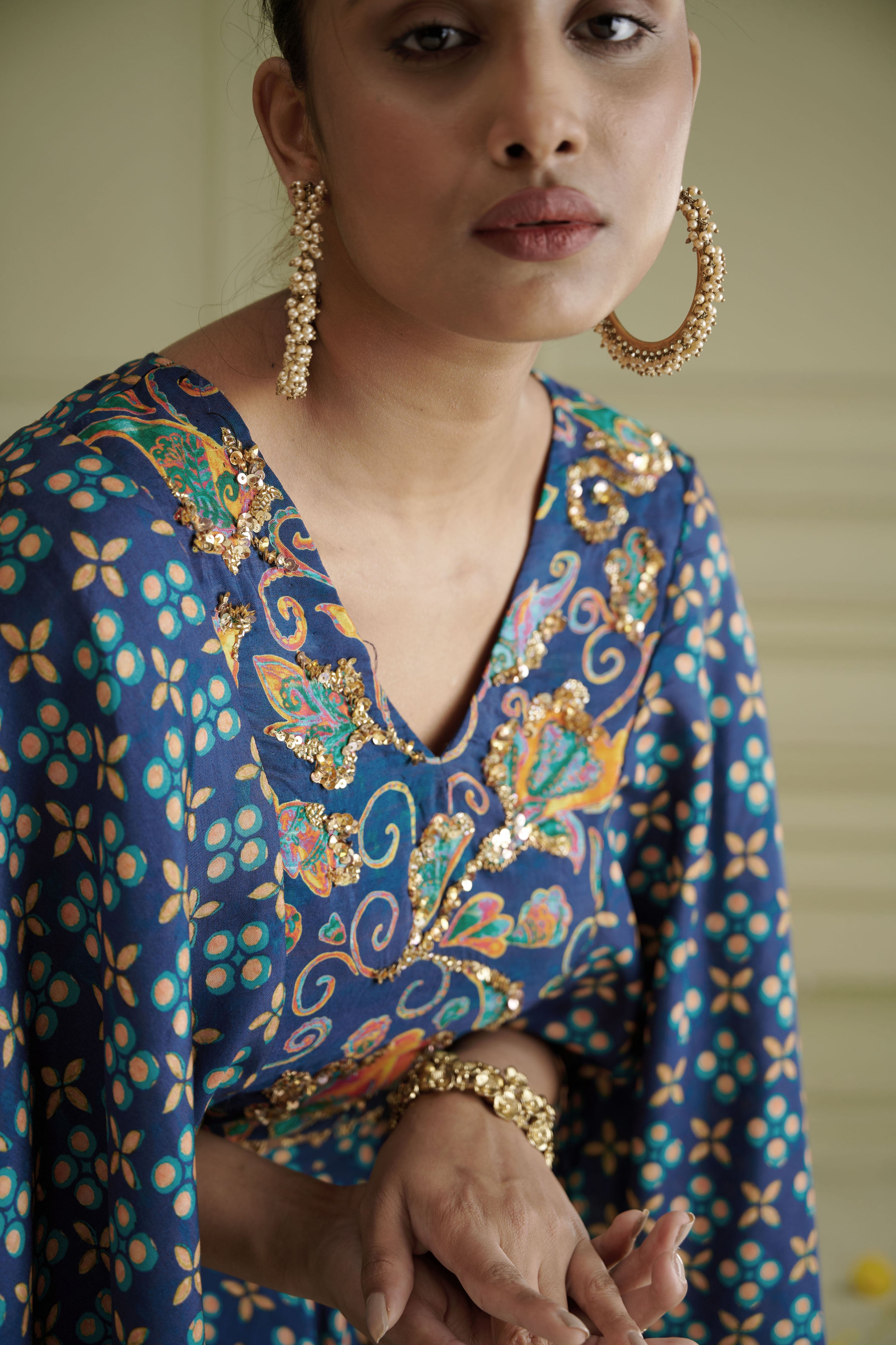 Maaya Lehenga Set With Cape Blouse