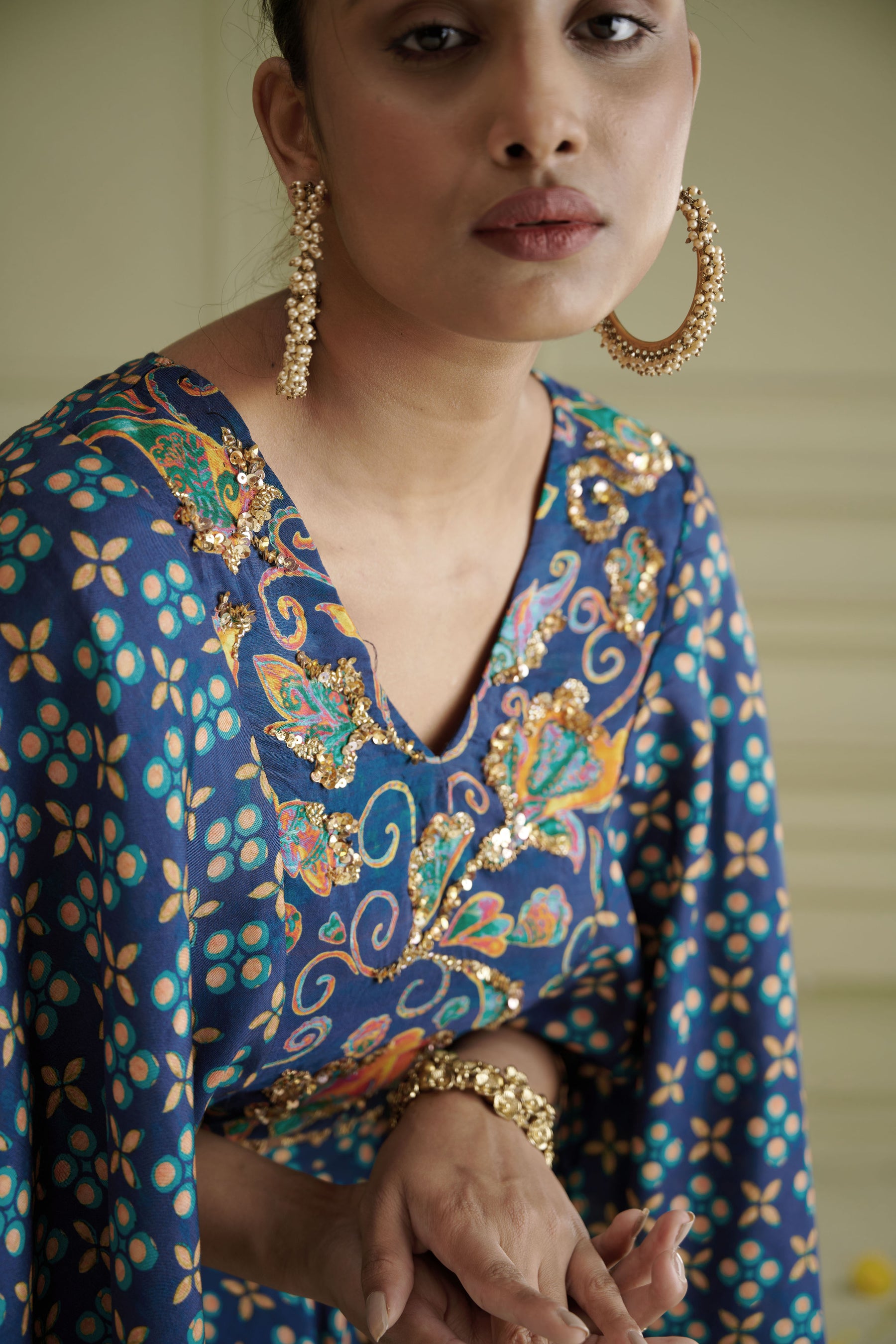 Maaya Lehenga Set With Cape Blouse