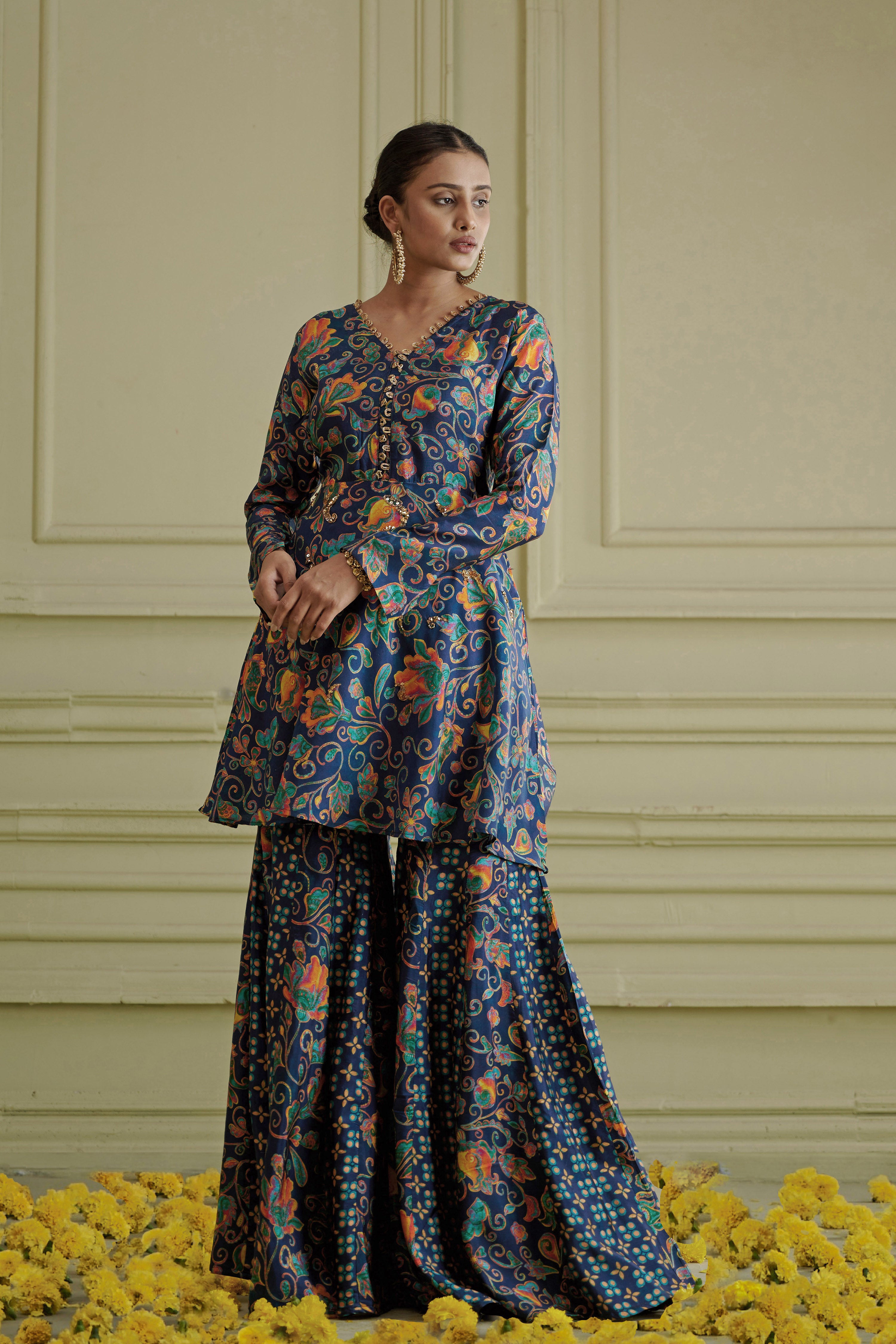 Maaya Kalidar Sharara Set