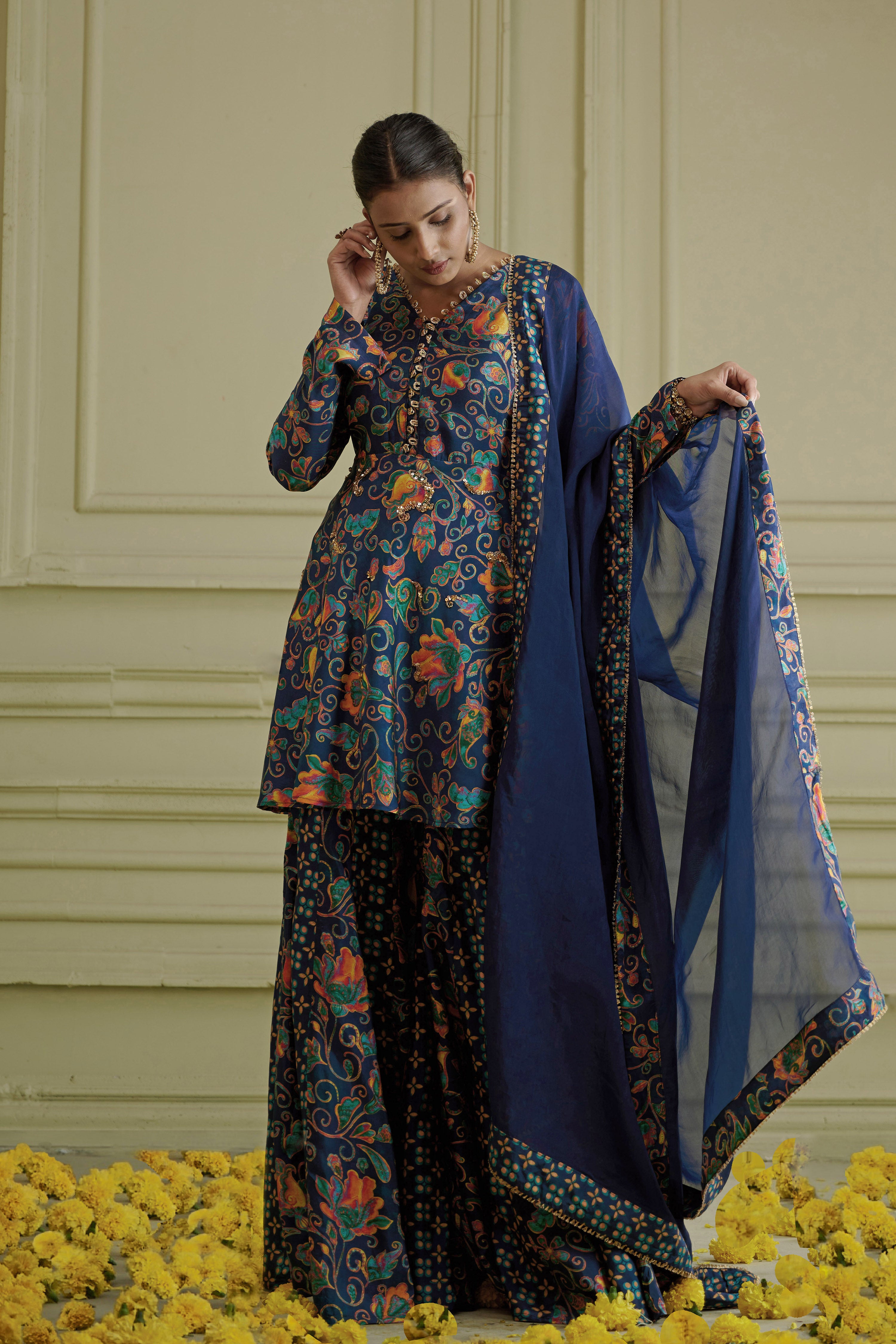 Maaya Kalidar Sharara Set