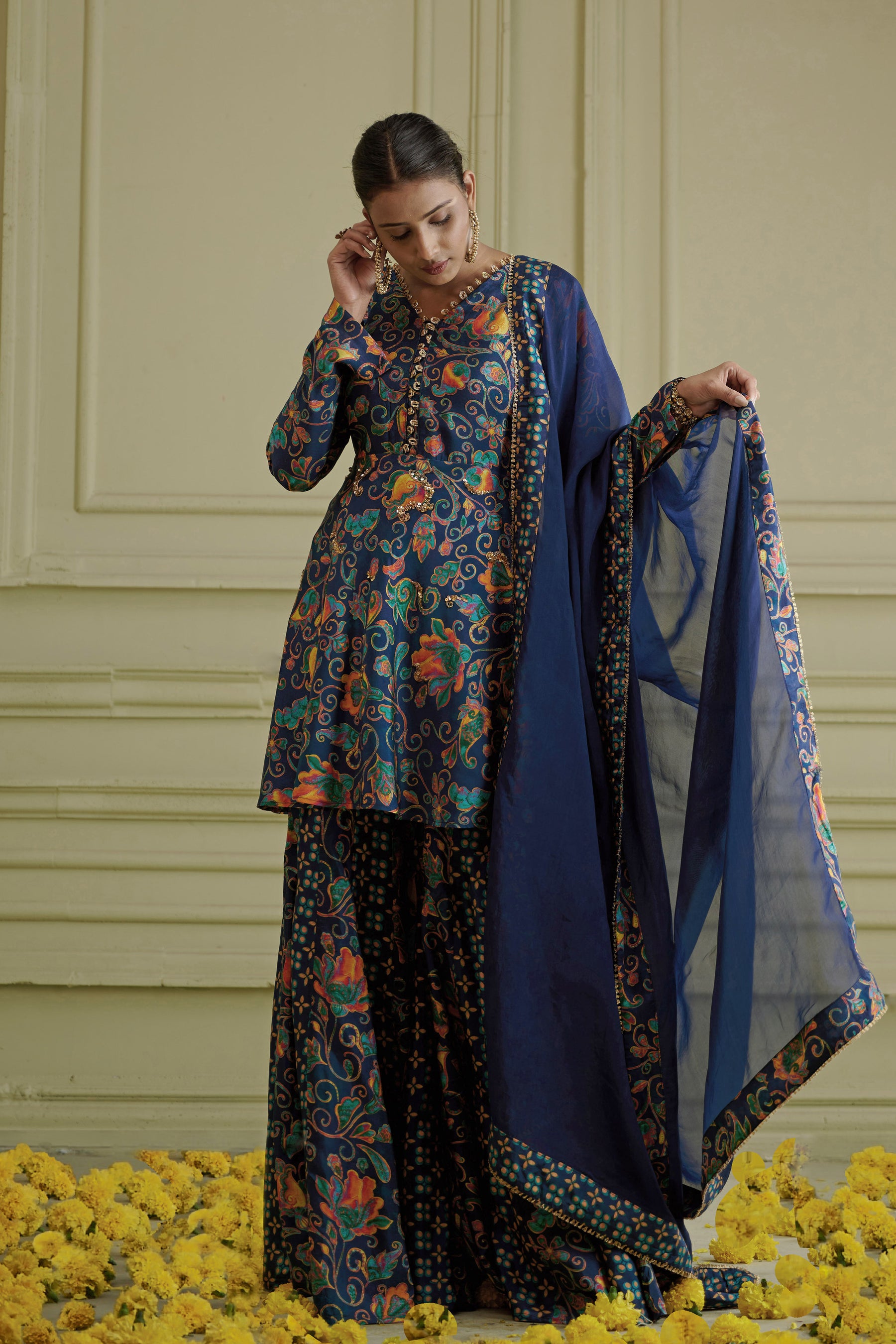 Maaya Kalidar Sharara Set