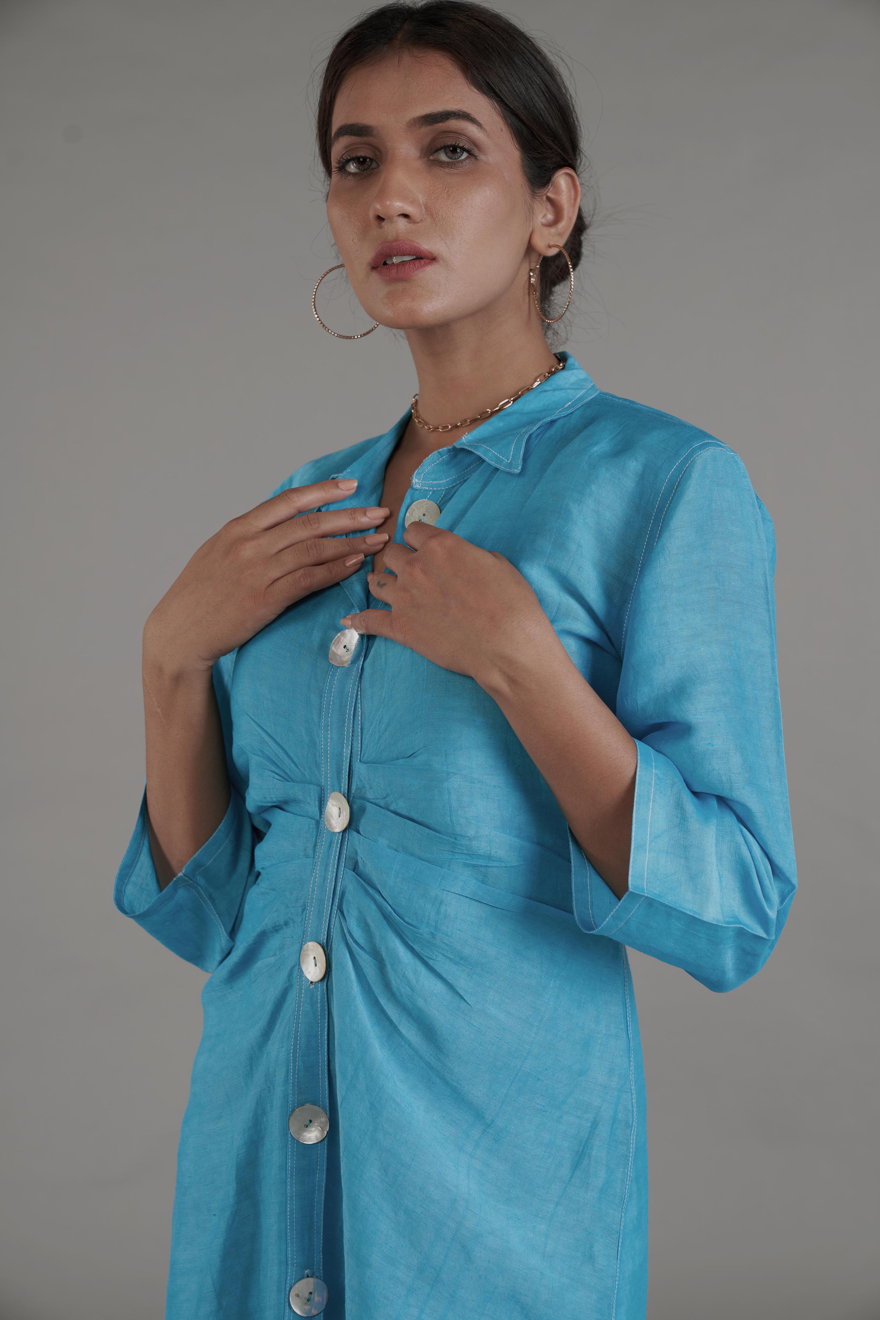 Asal Sky Blue Dress
