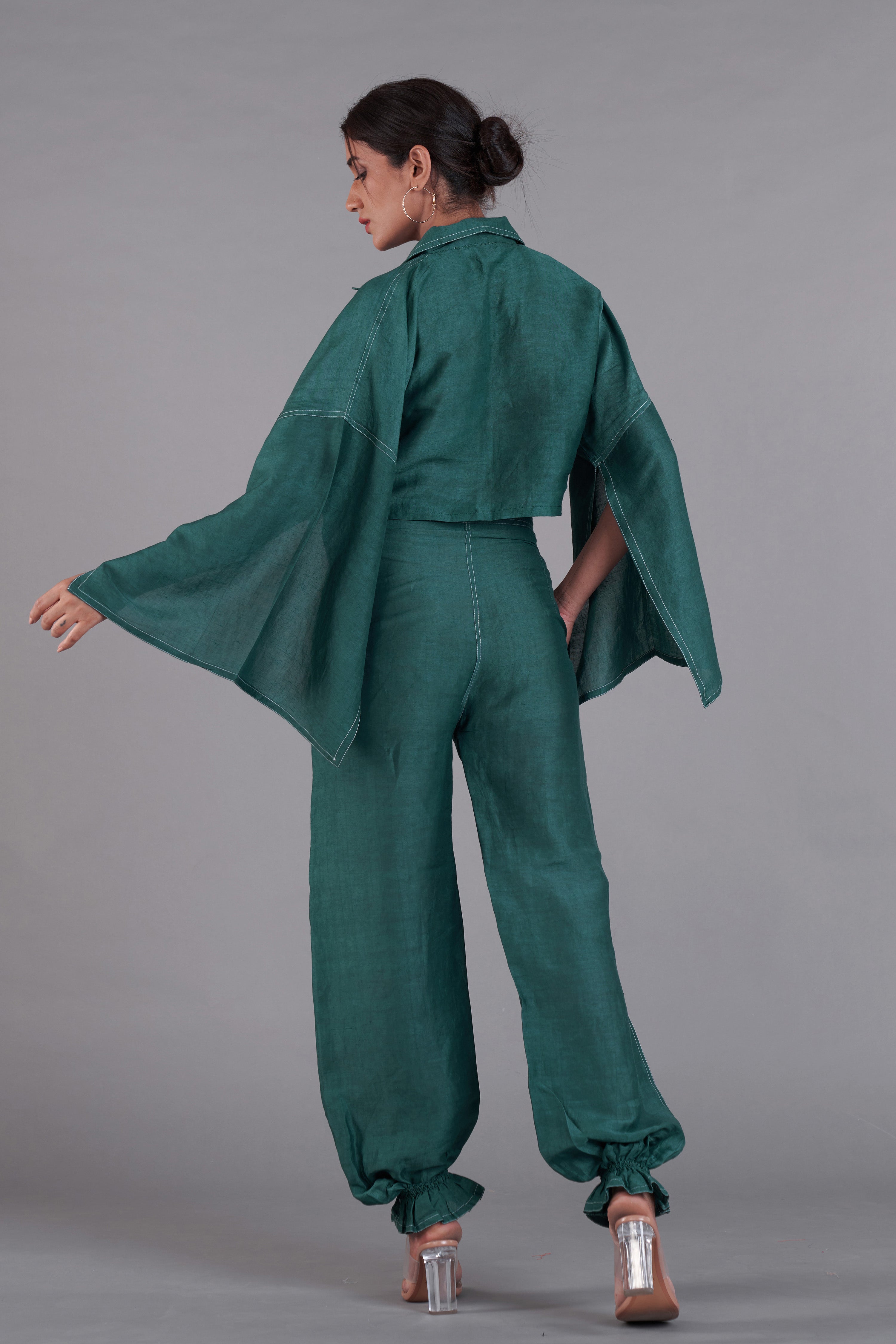 Asal Midnight Green Co-ord Set