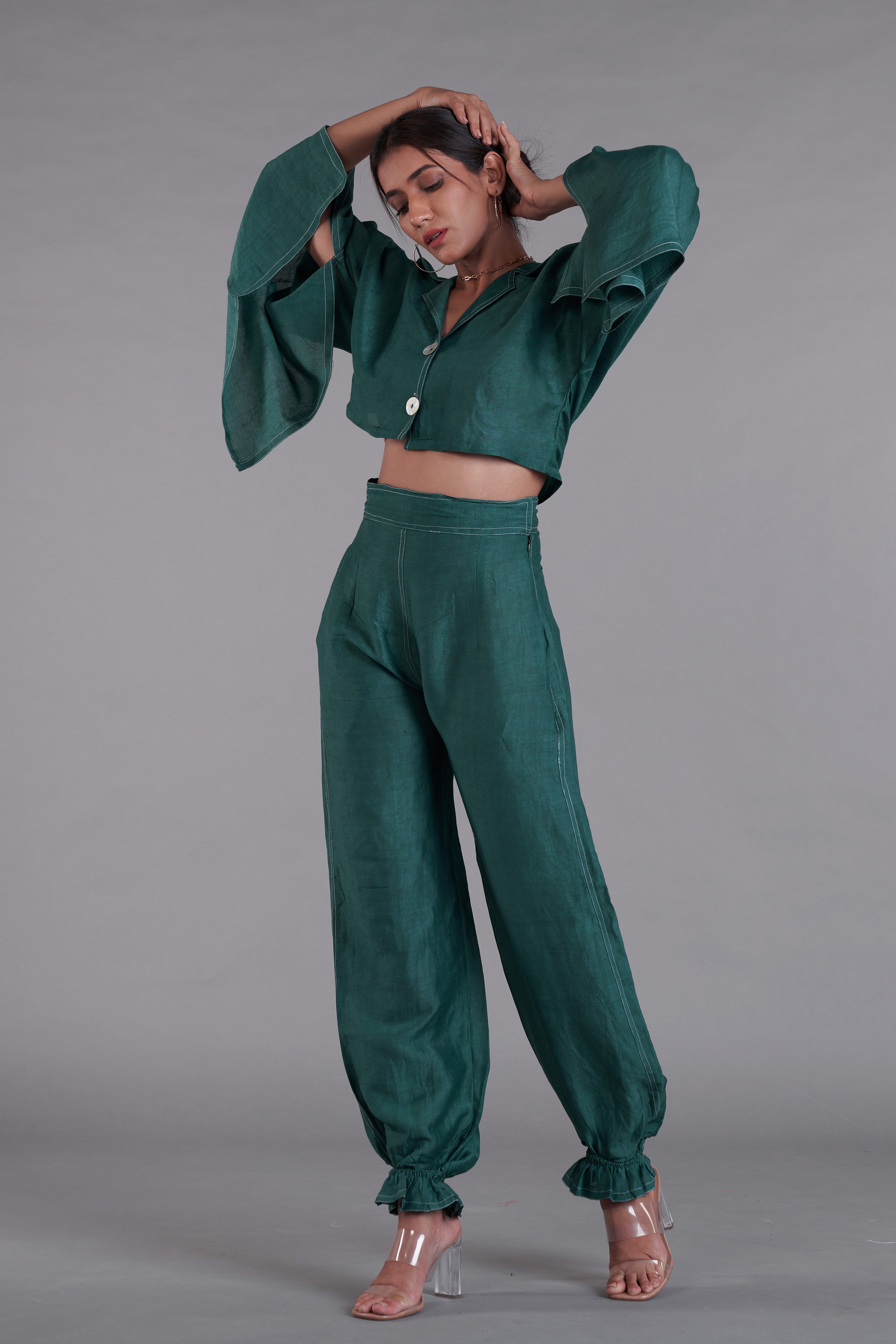Asal Midnight Green Co-ord Set