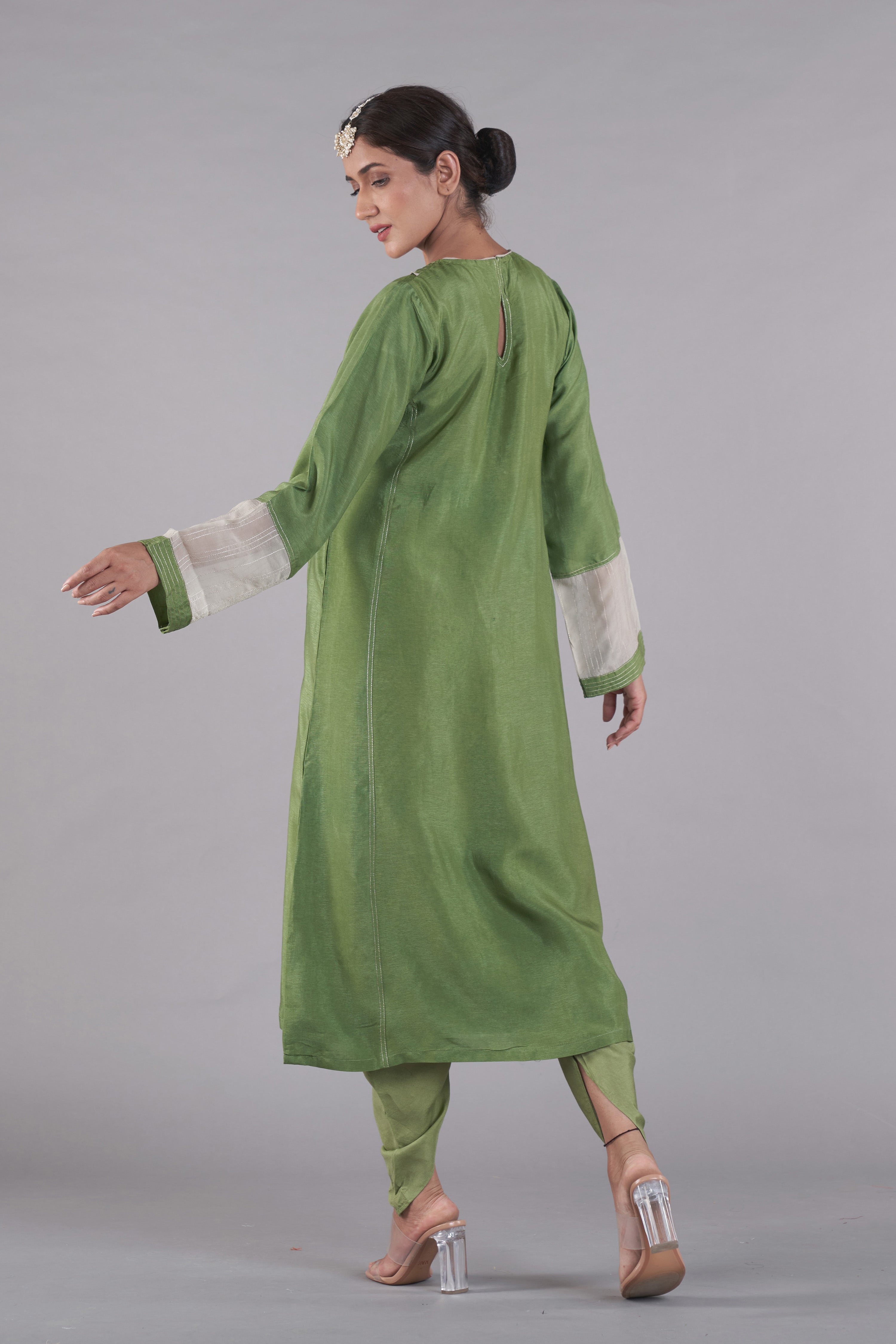 Gulnaaz A-line Kurta And Dhoti Set