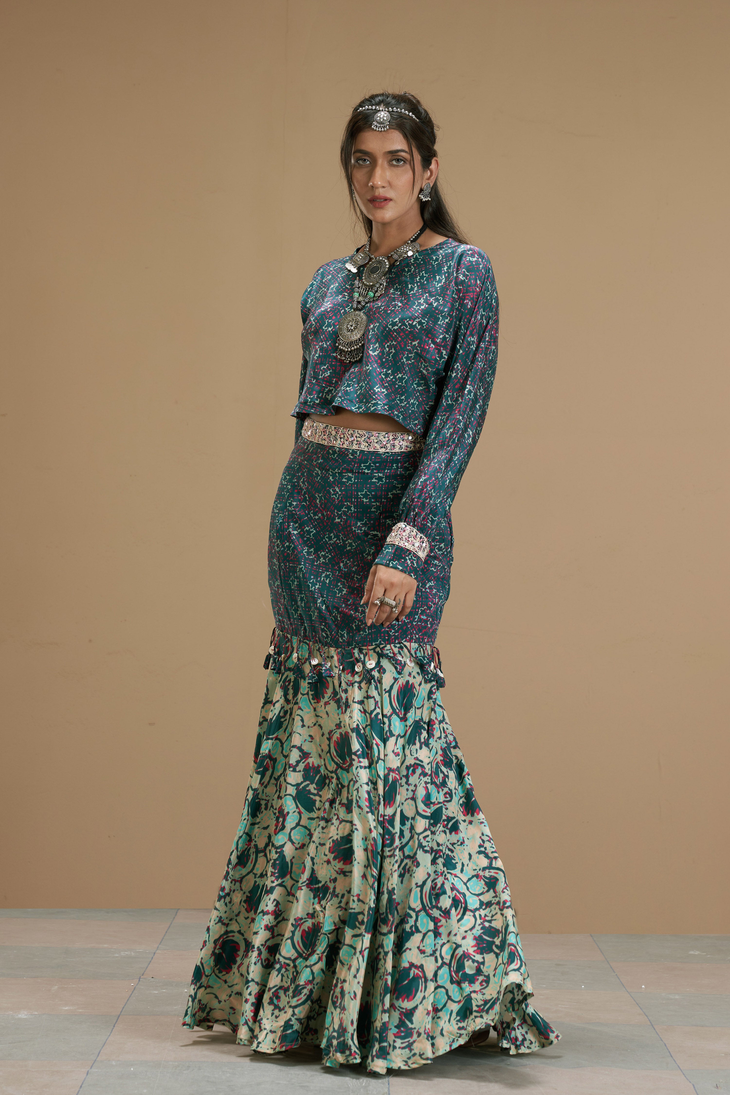 Taabir Skirt Co-ord Set