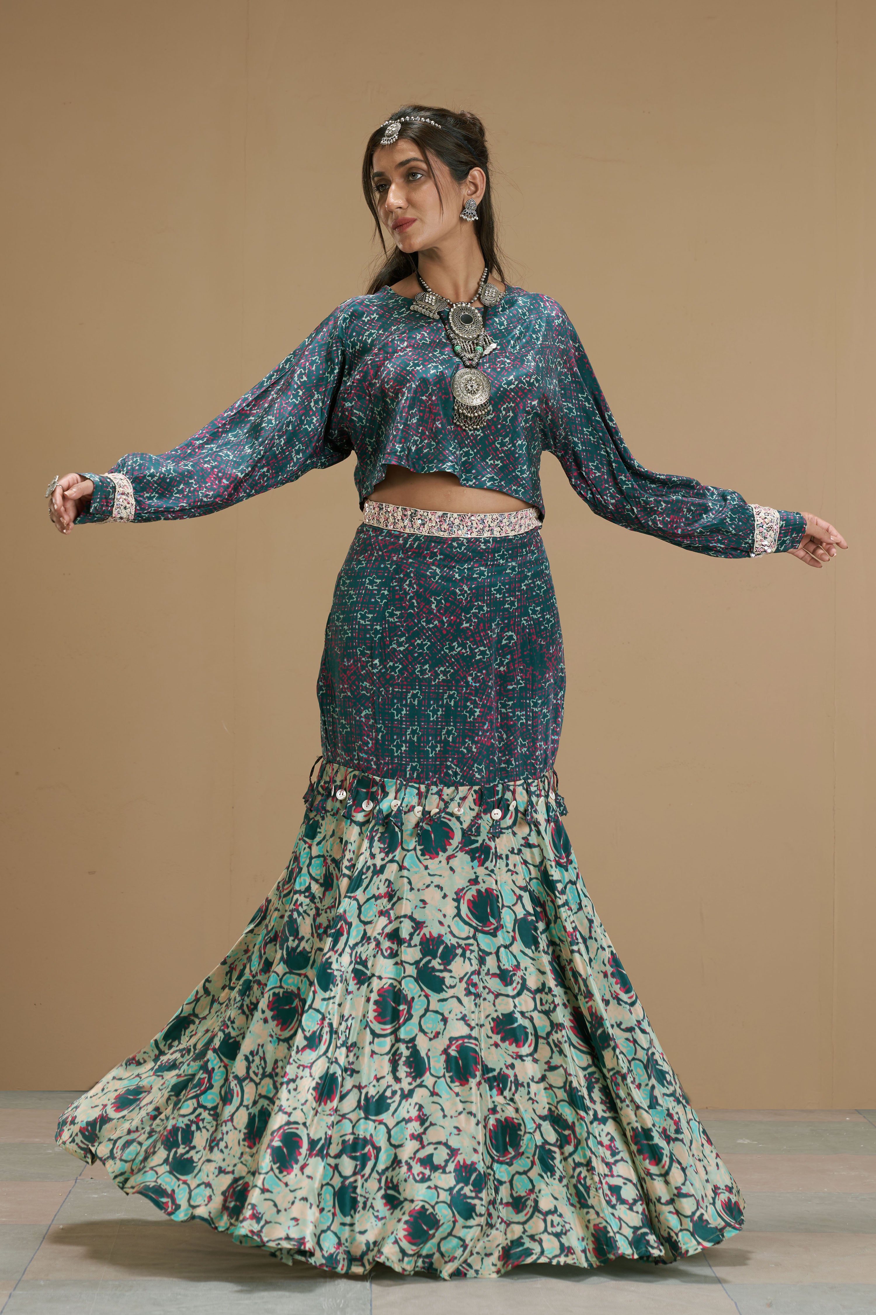 Taabir Skirt Co-ord Set