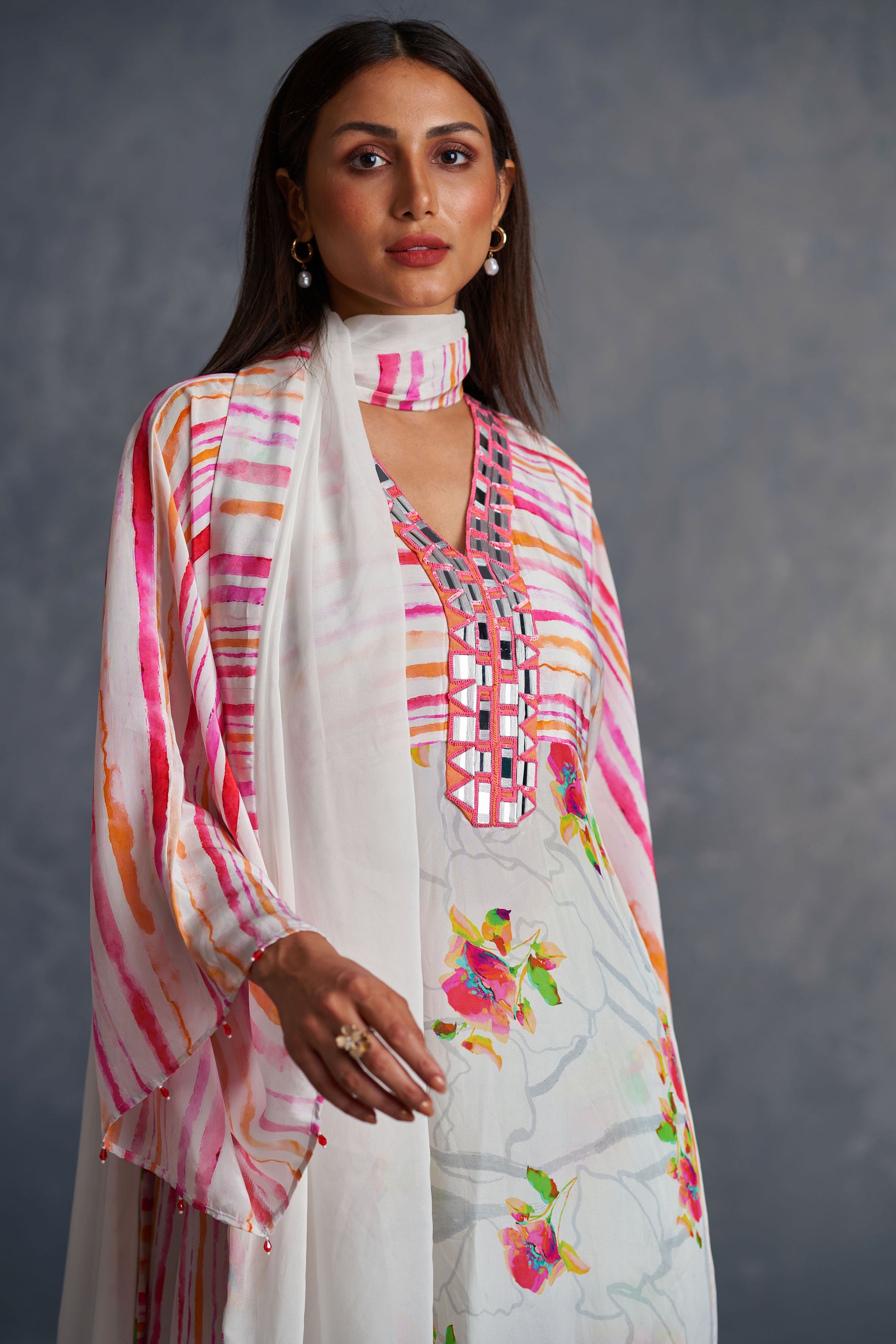Blossomm Printed Kurta Set