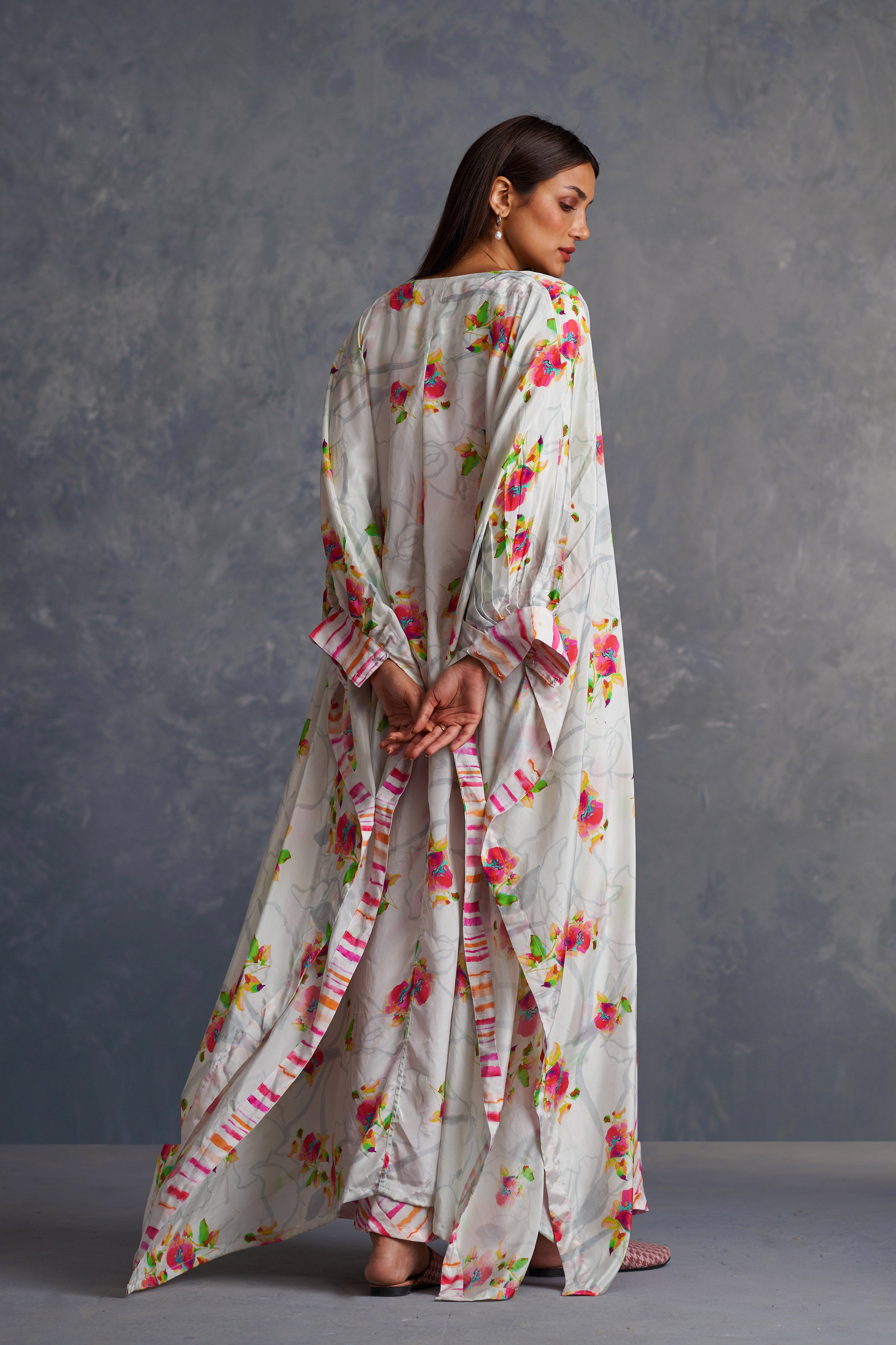 Blossomm Dress And Cape Set