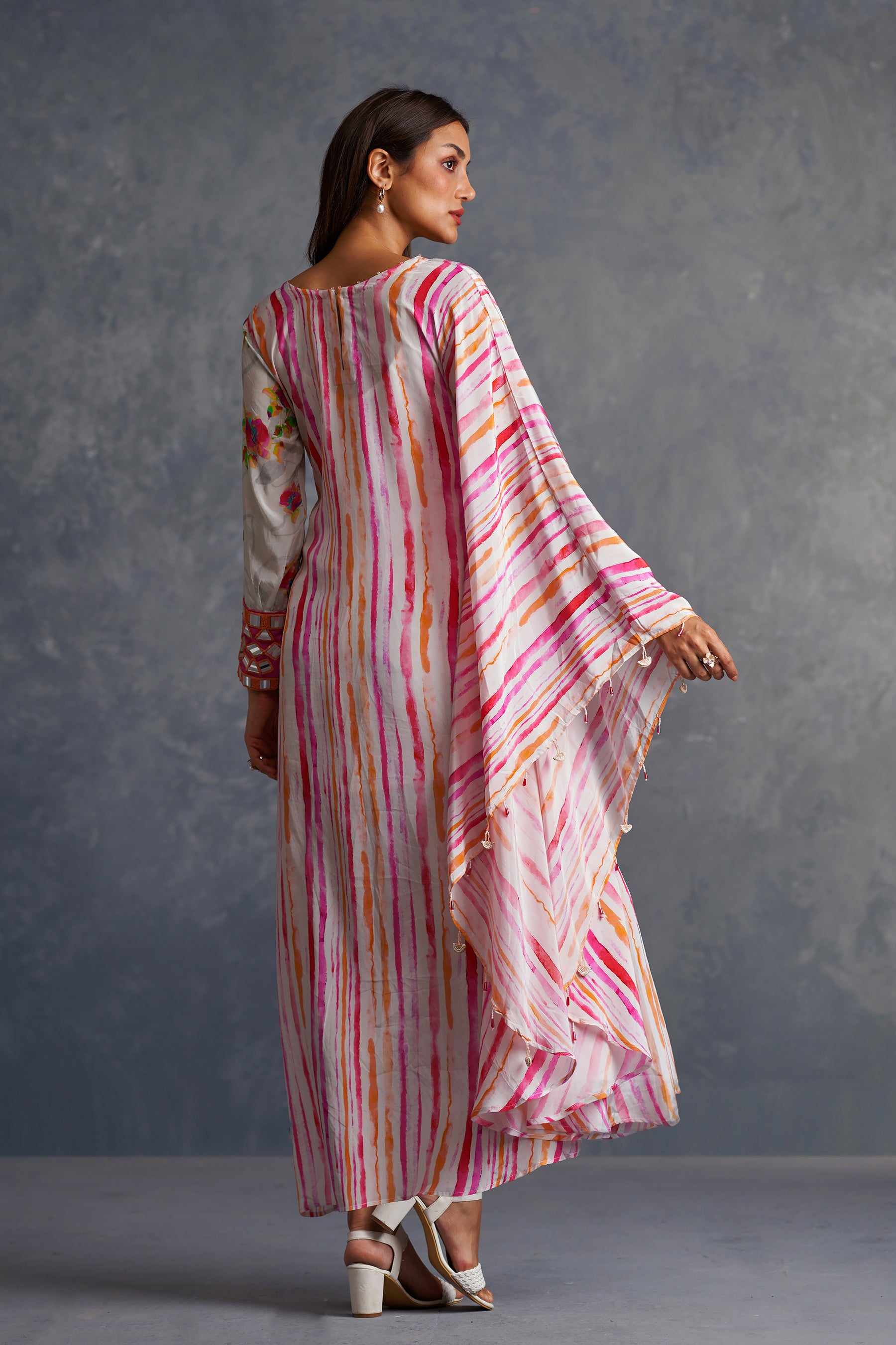 Blossomm Asymmetrical Kaftan Dress