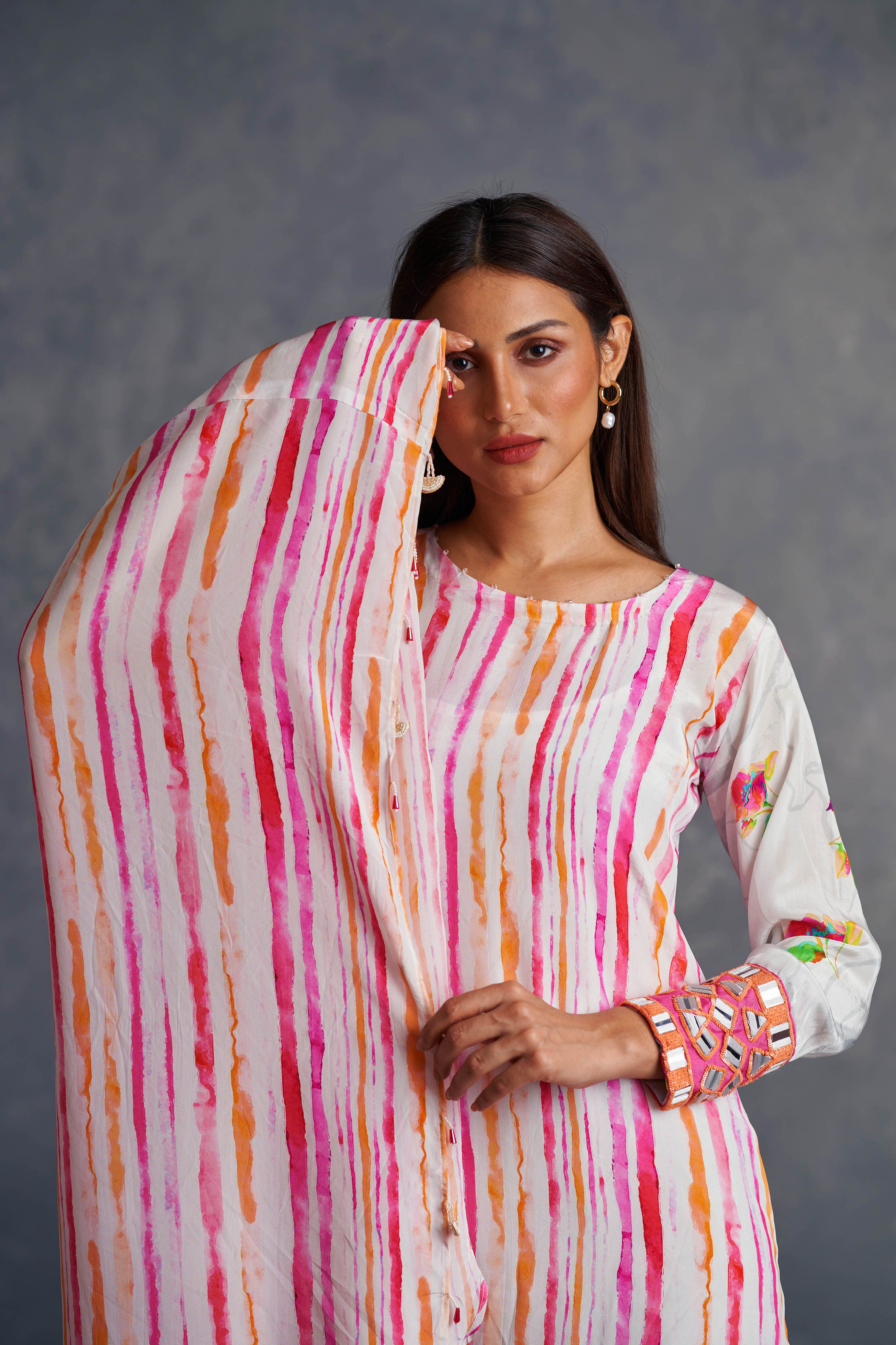 Blossomm Asymmetrical Kaftan Dress