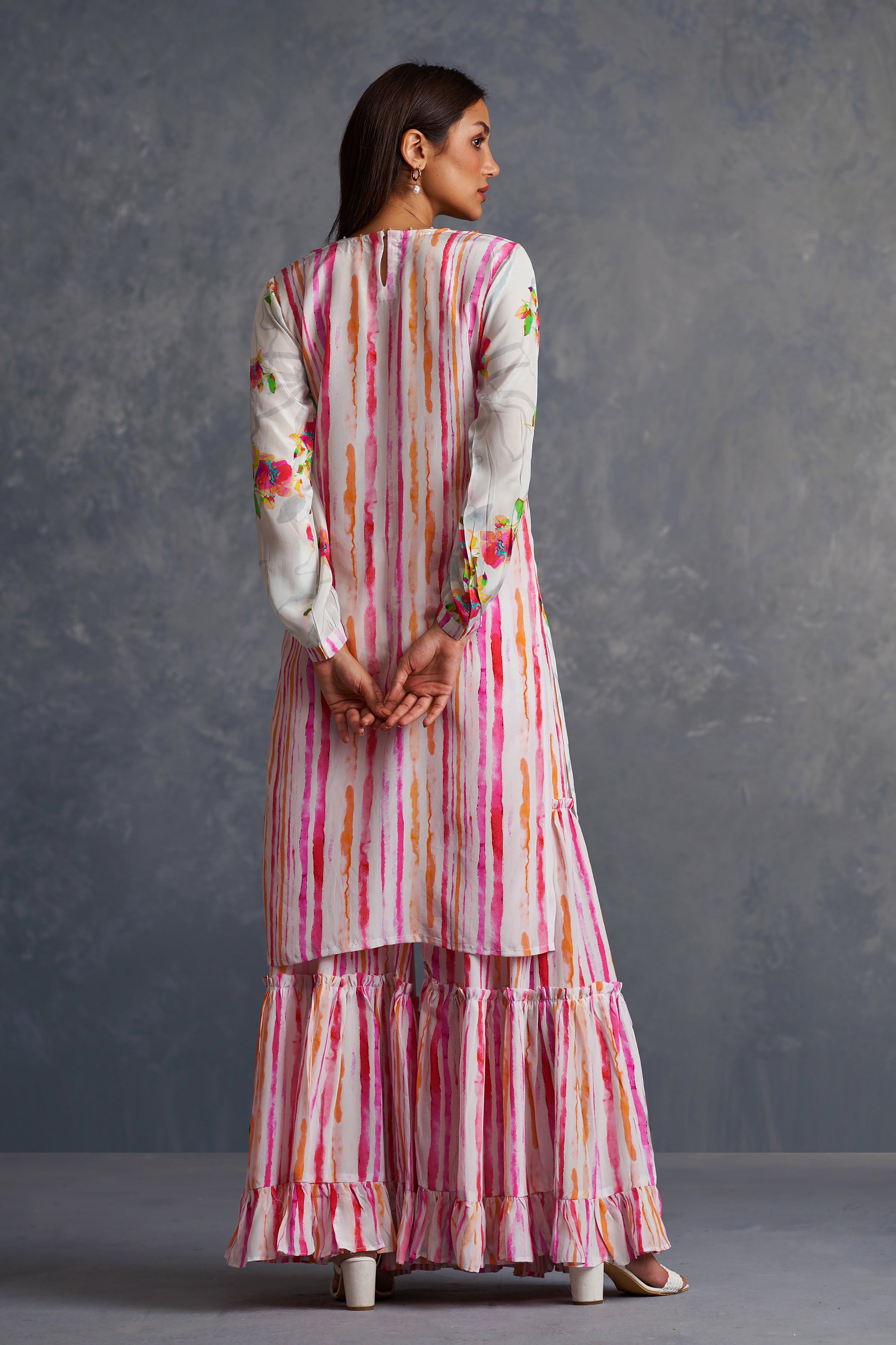 Blossomm Printed Sharara Set