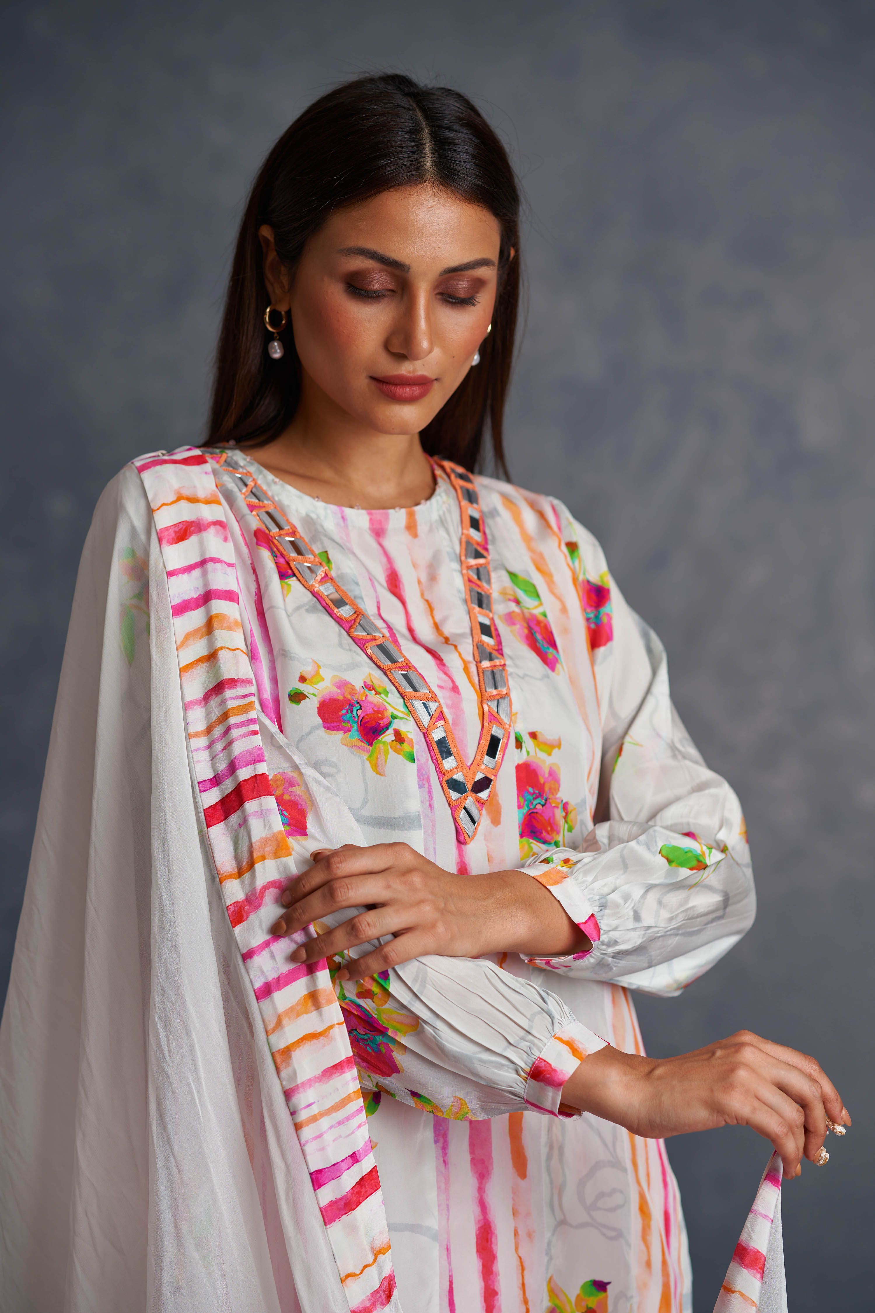 Blossomm Printed Sharara Set