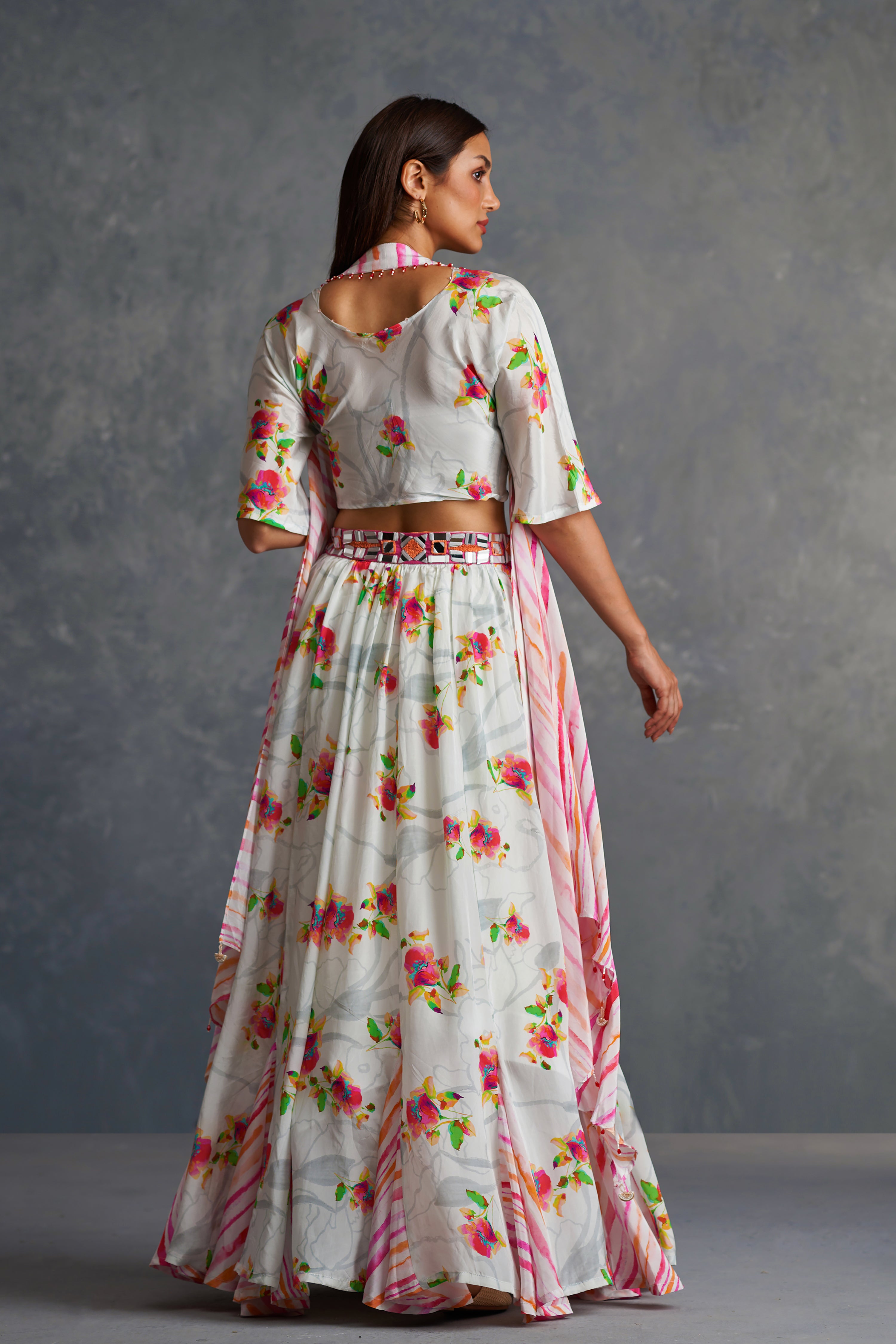 Blossomm Printed Lehenga Set