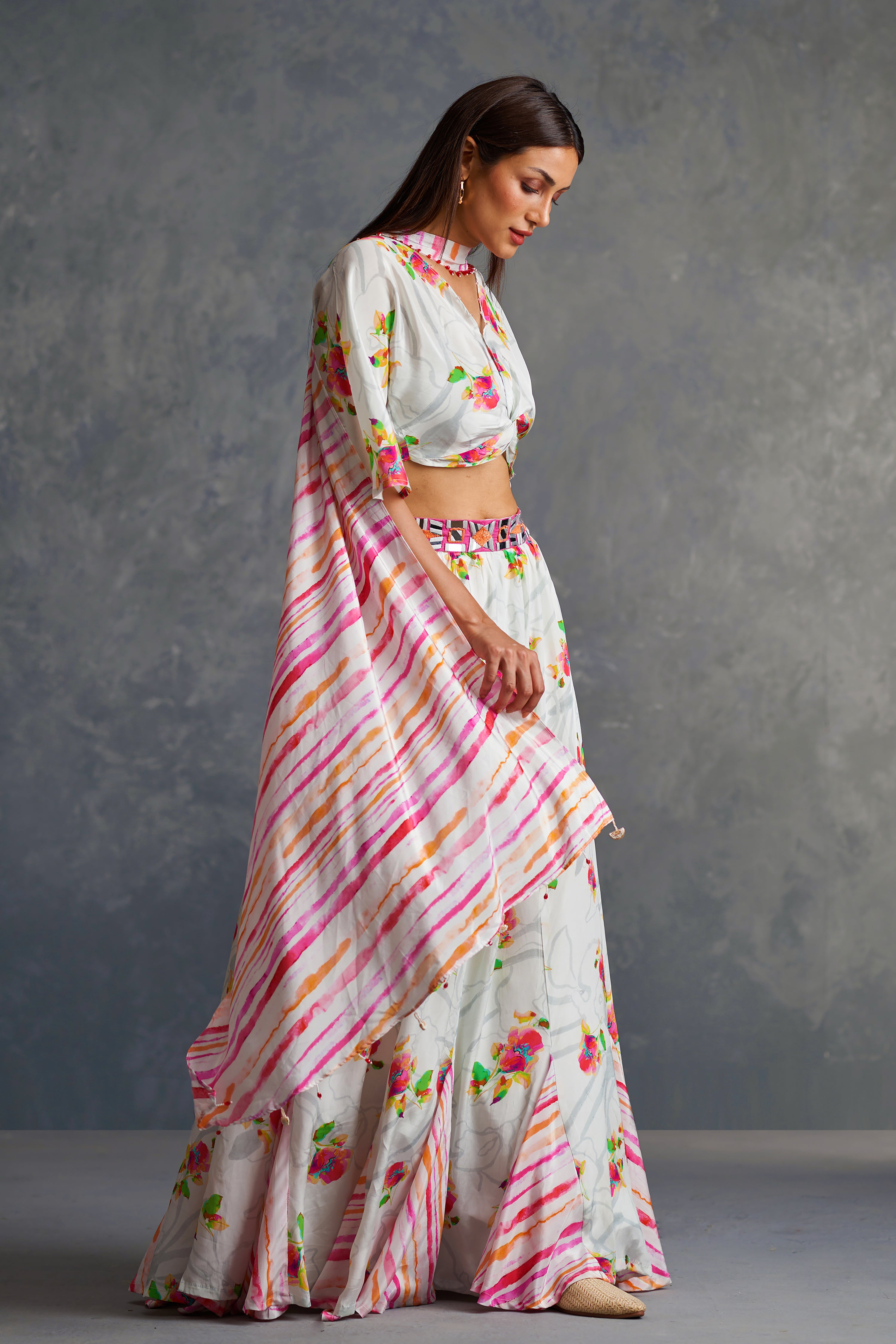 Blossomm Printed Lehenga Set