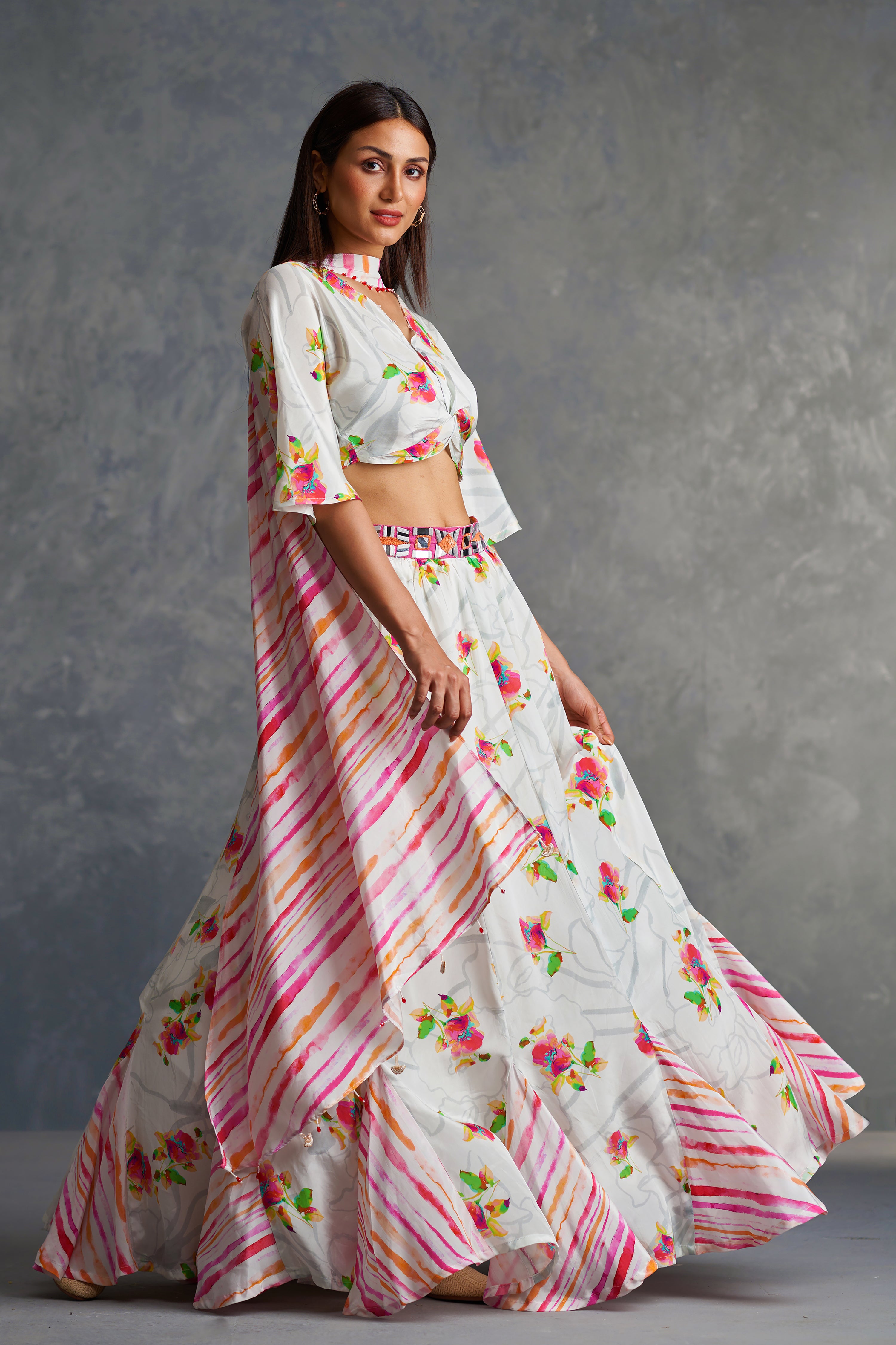 Blossomm Printed Lehenga Set