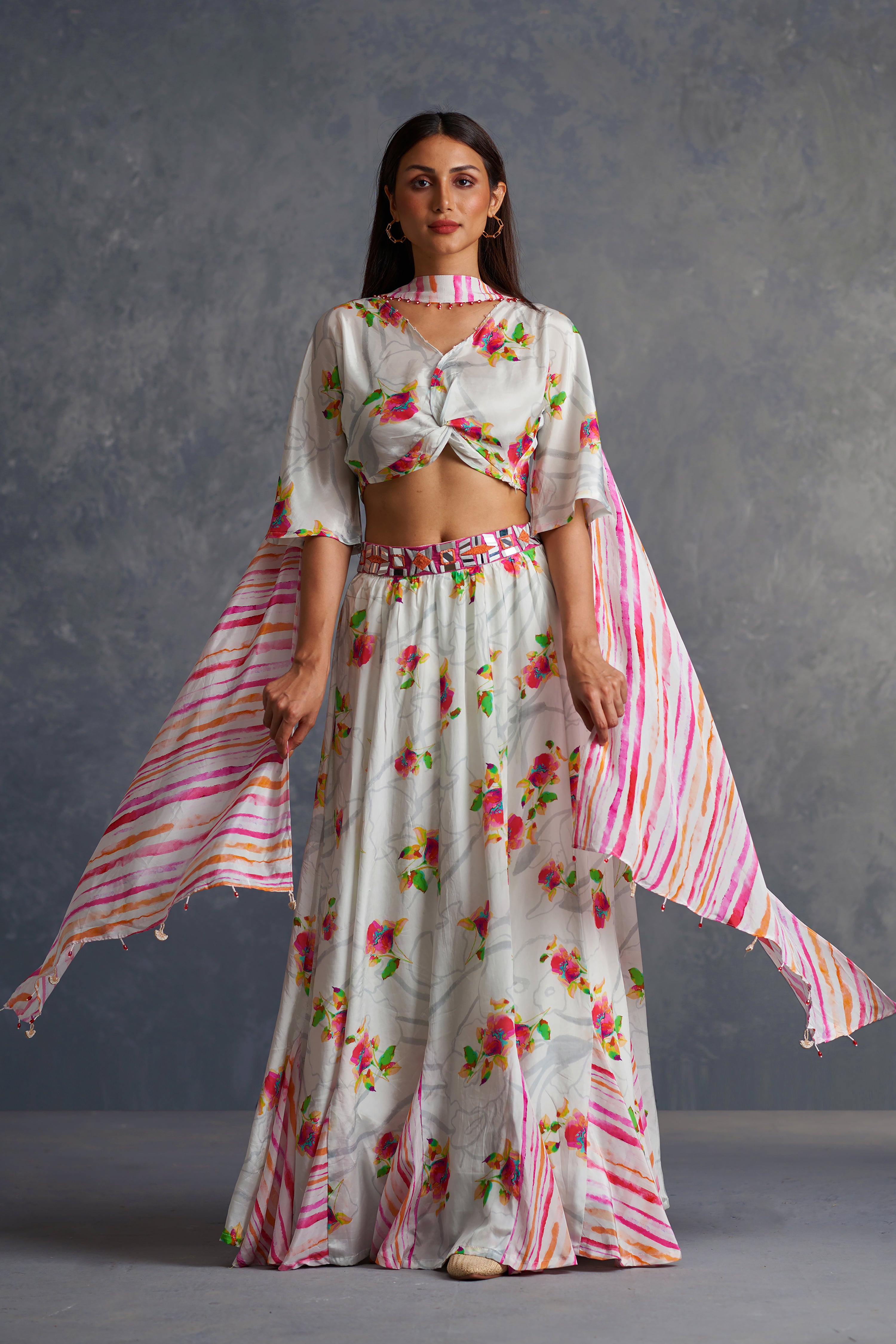 Blossomm Printed Lehenga Set