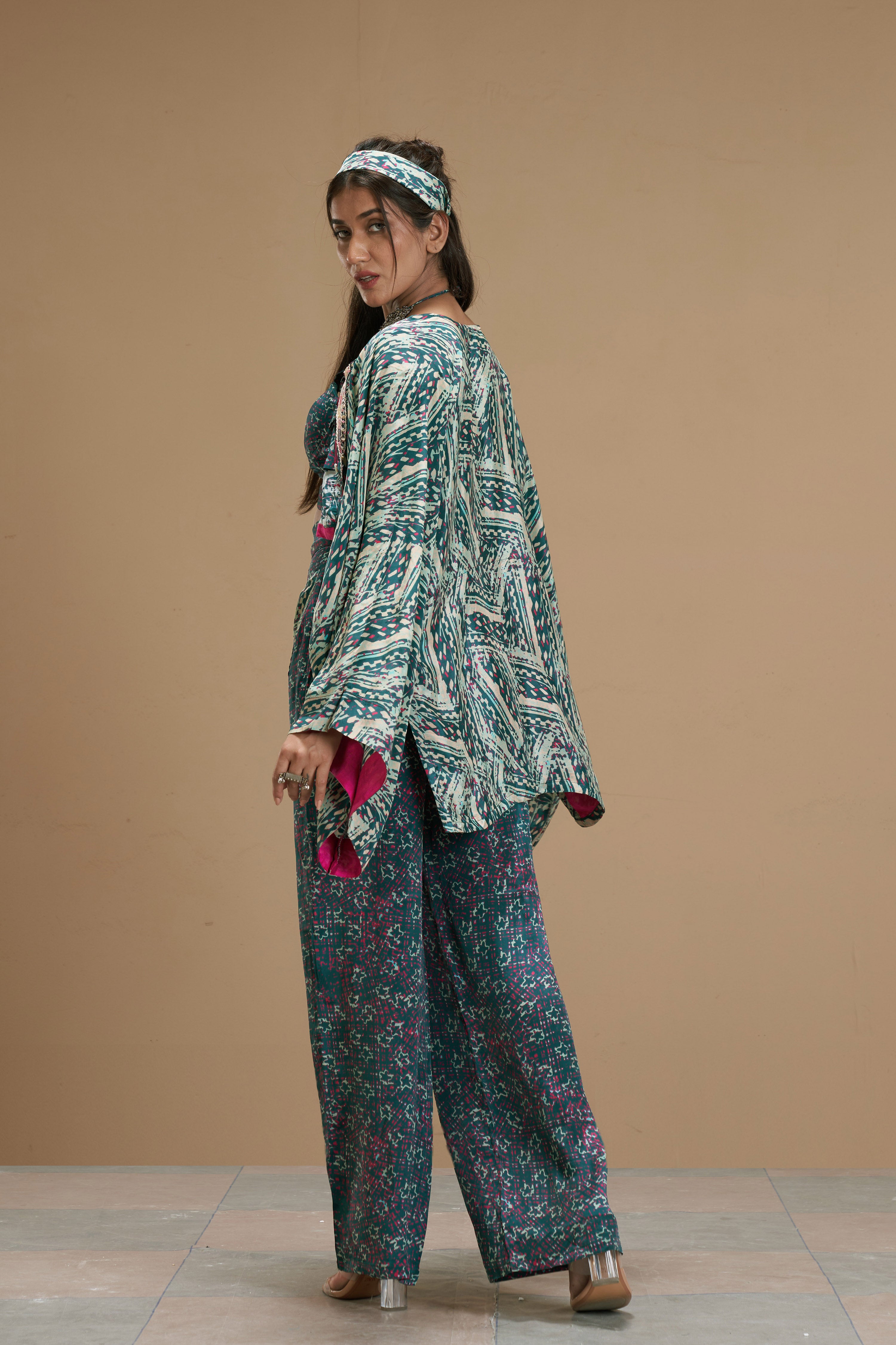 Taabir Co-ord Set With Jacket