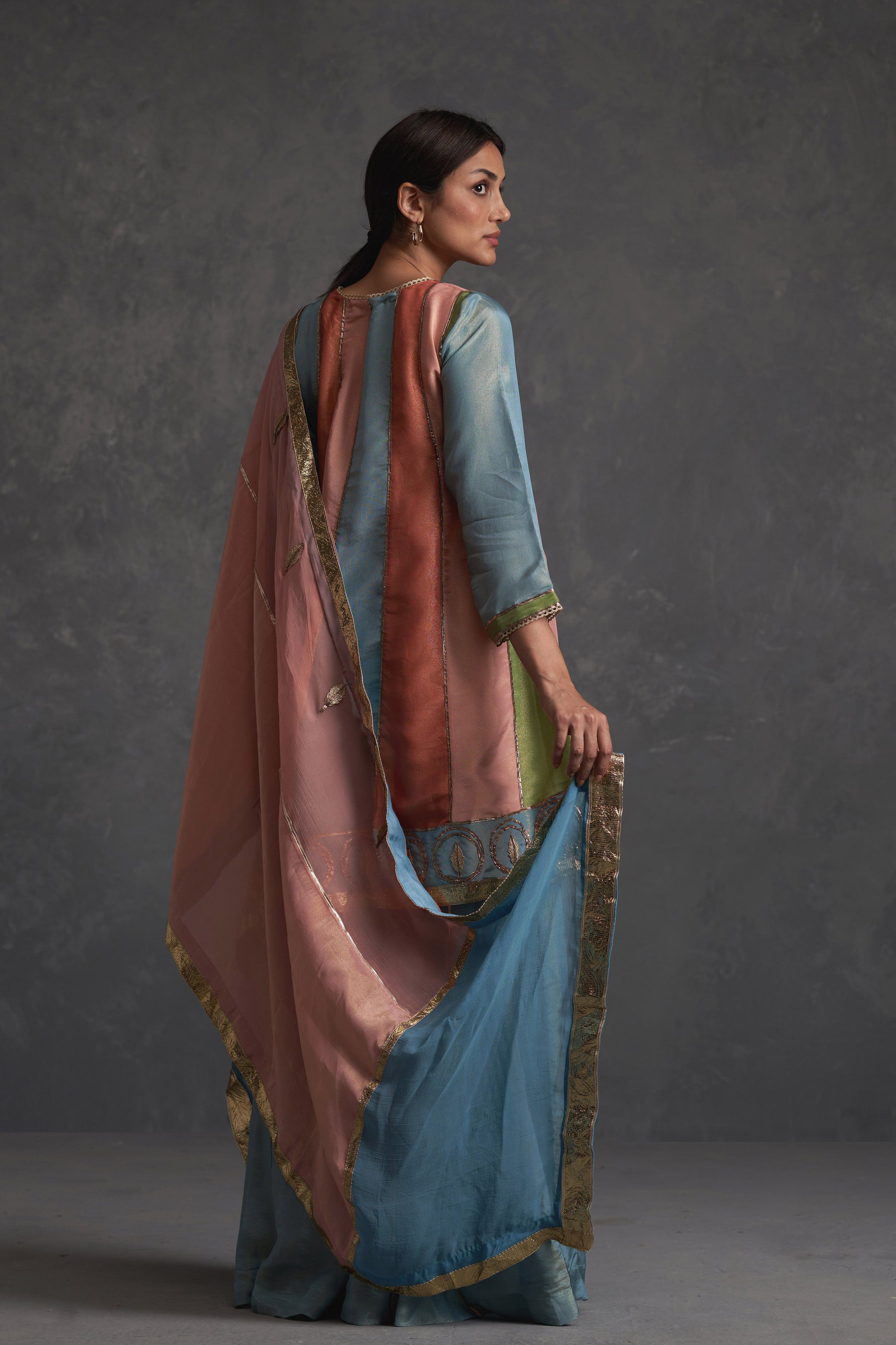 Sunehri Flared Kurta Set