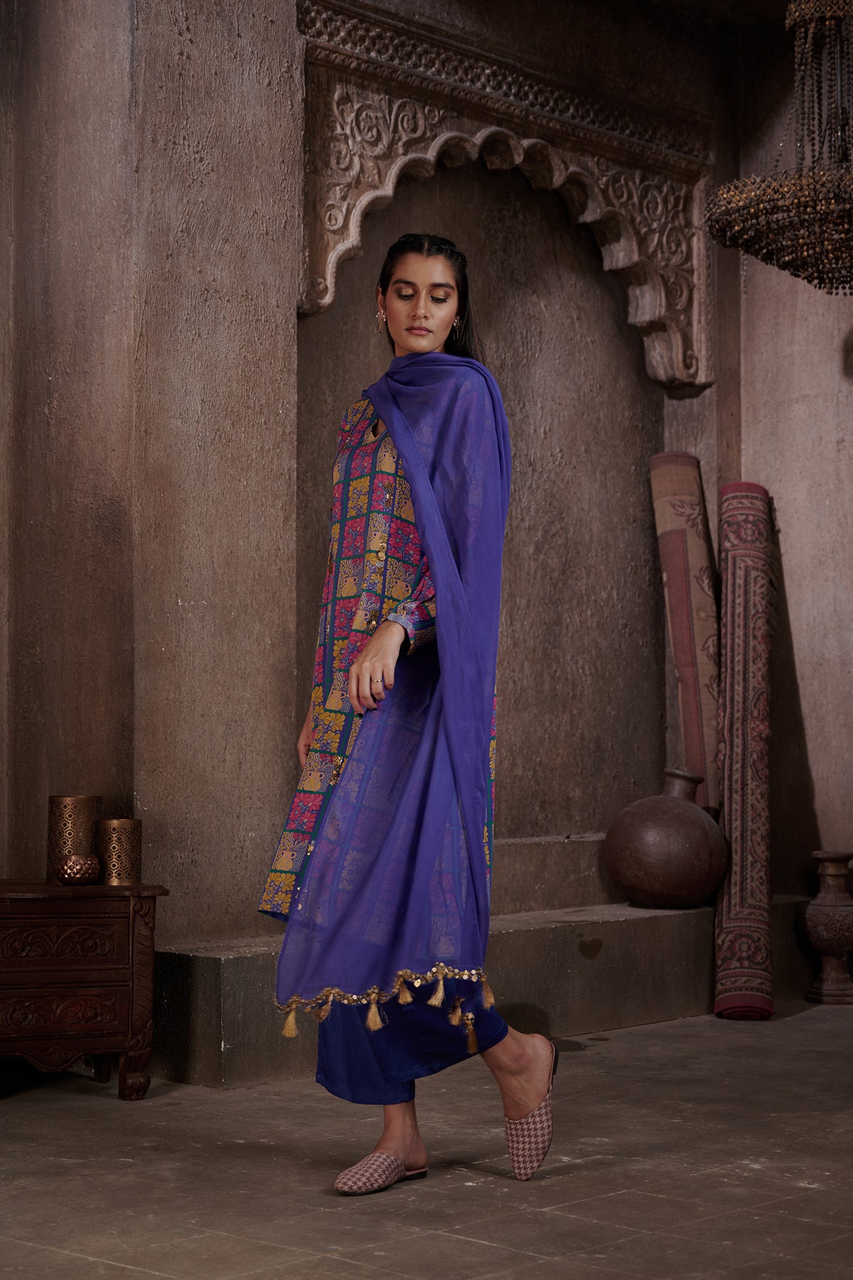 Zaha A-line Kurta Set