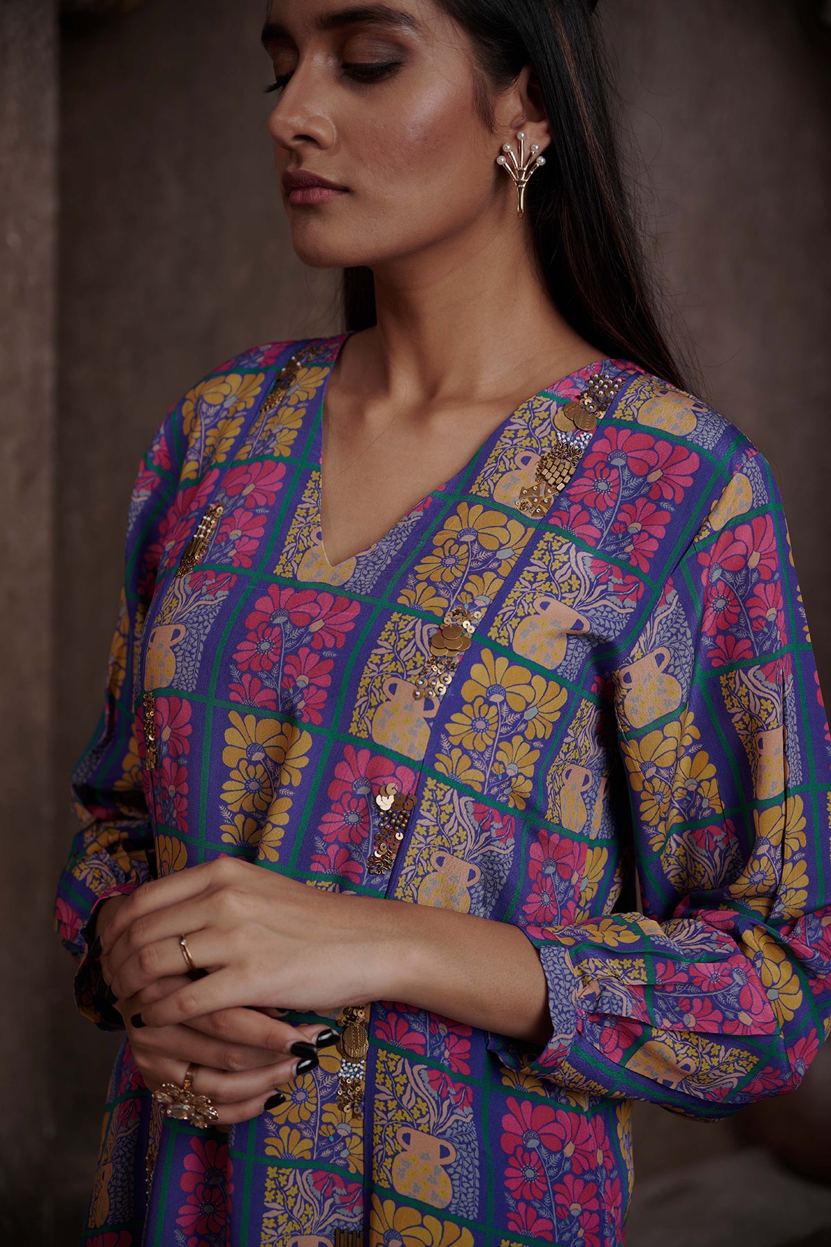 Zaha A-line Kurta Set