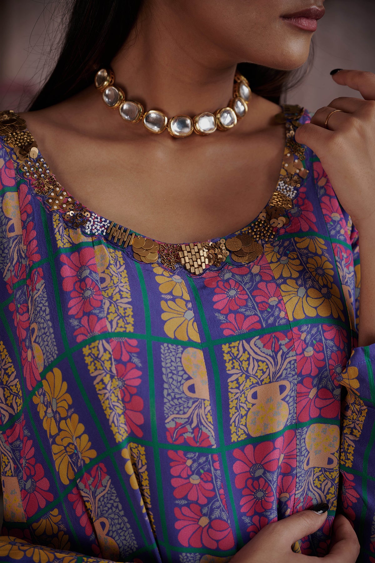 Zaha Anarkali Set