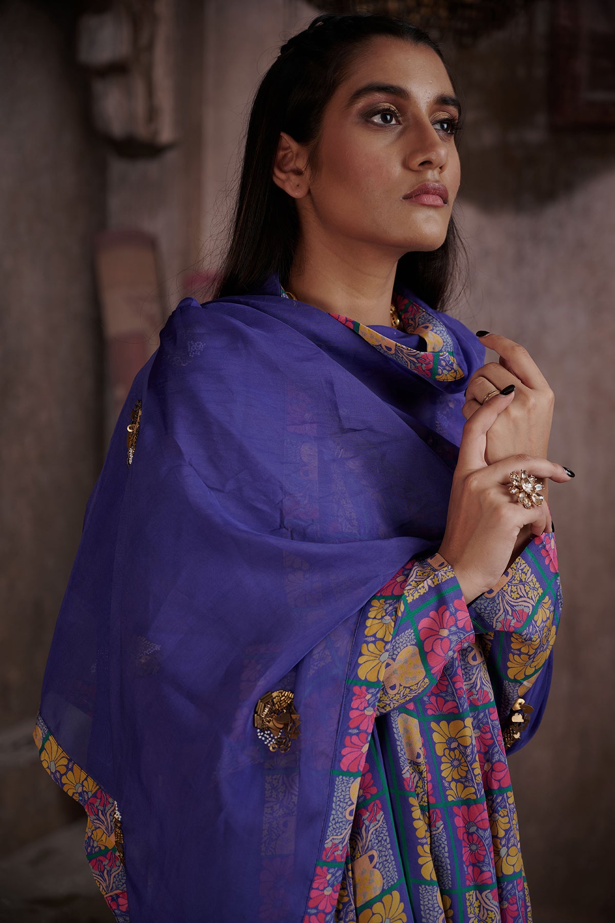 Zaha Anarkali Set