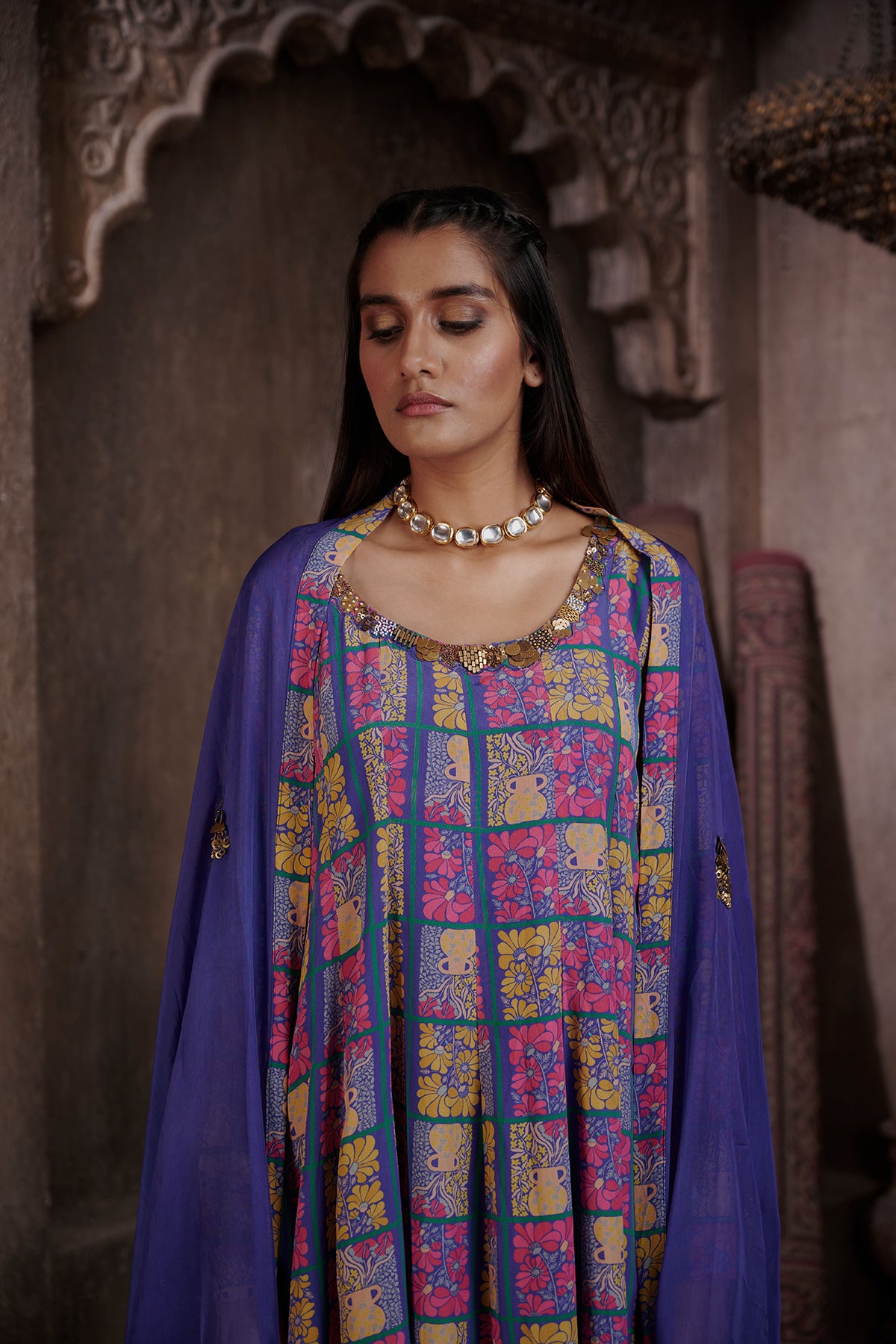 Zaha Anarkali Set
