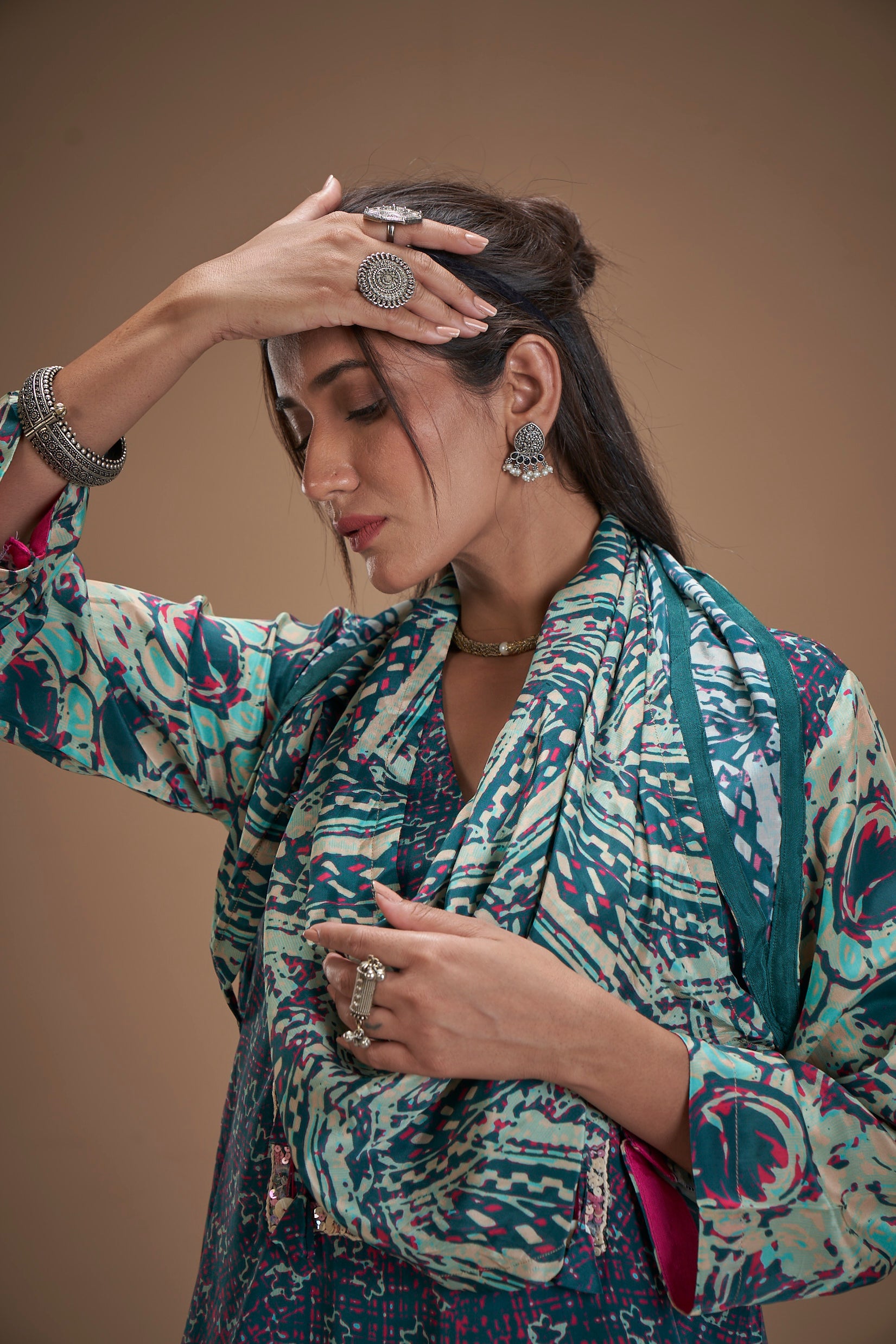 Taabir Printed Scarf