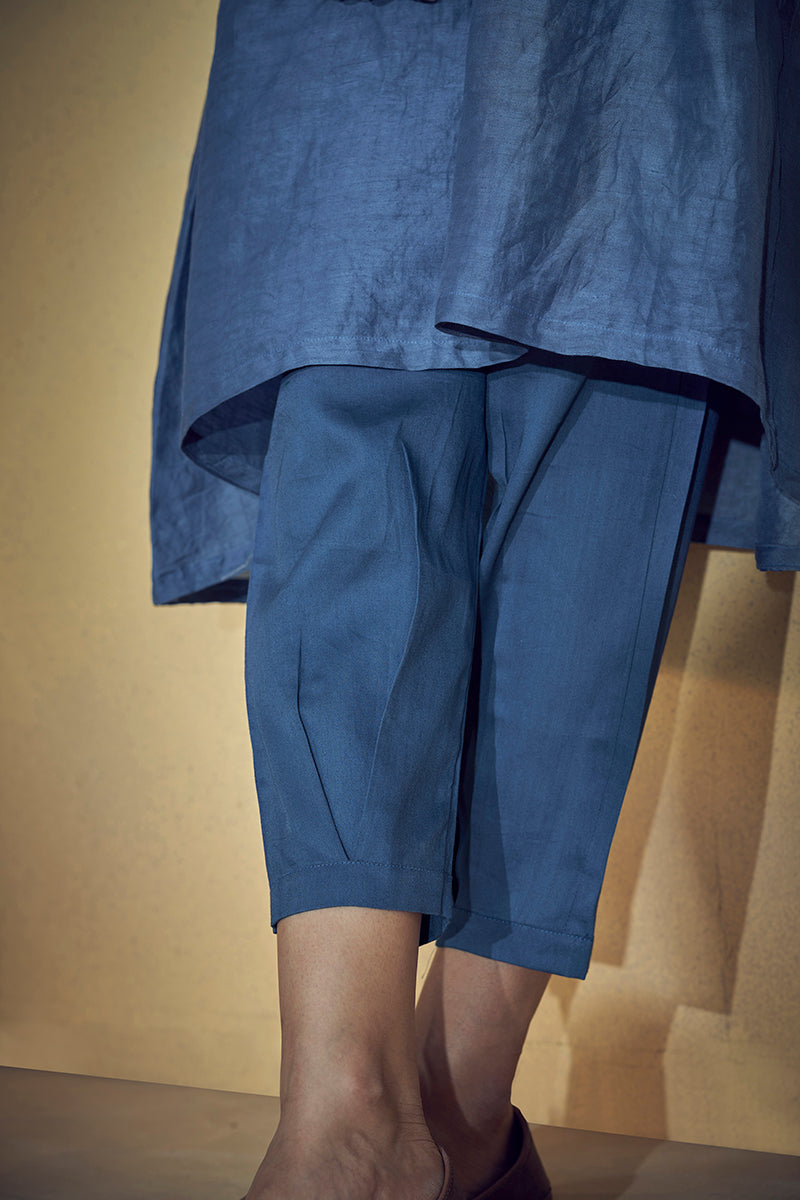 Ta’aruf Indigo Blue Kurta Set