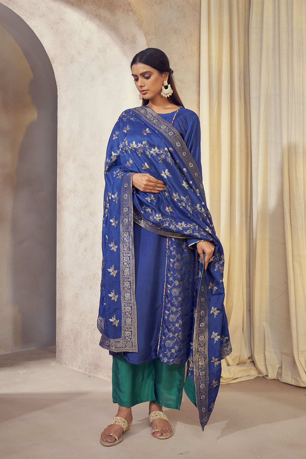 Tehzeeb Paneled kurta set