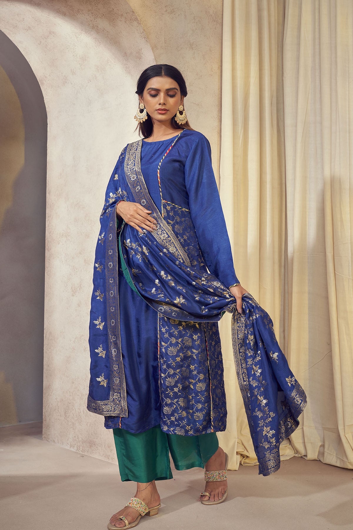 Tehzeeb Paneled kurta set