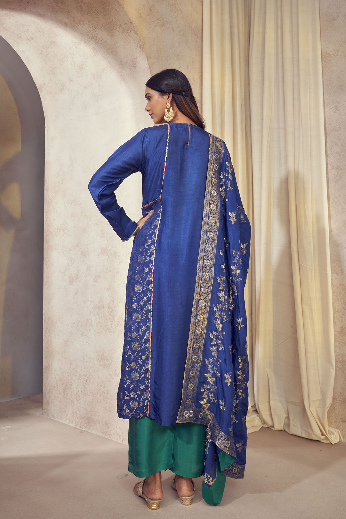 Tehzeeb Paneled kurta set